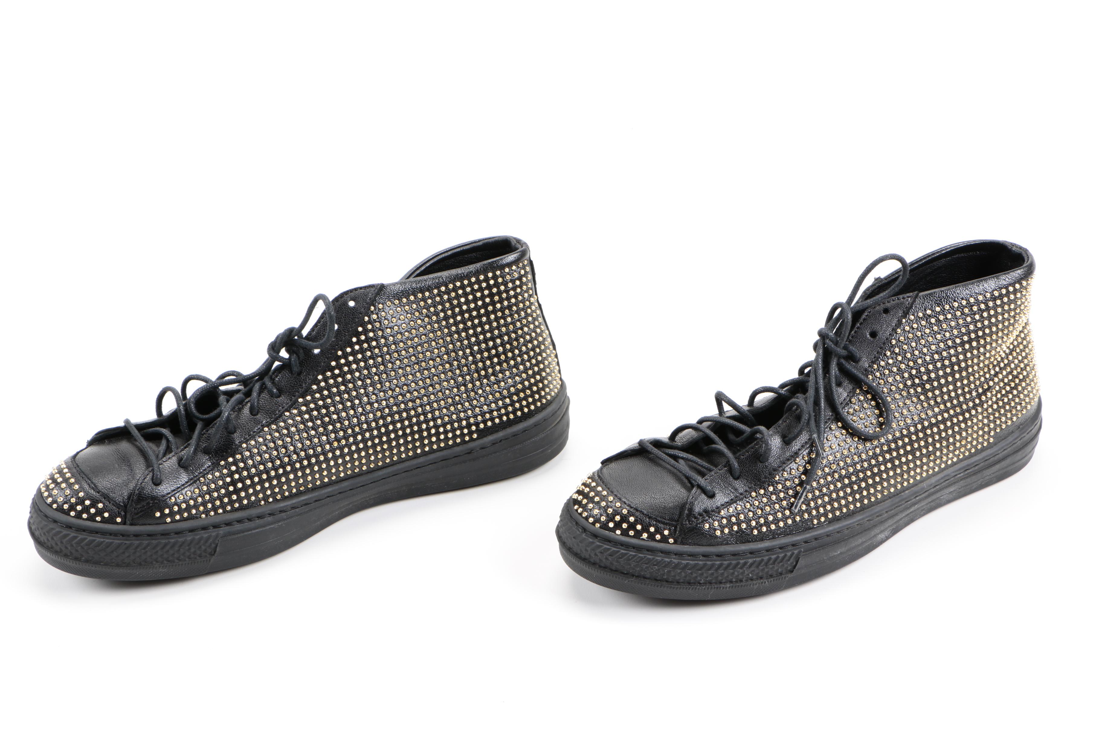 Burberry Fingall High Top Sneakers