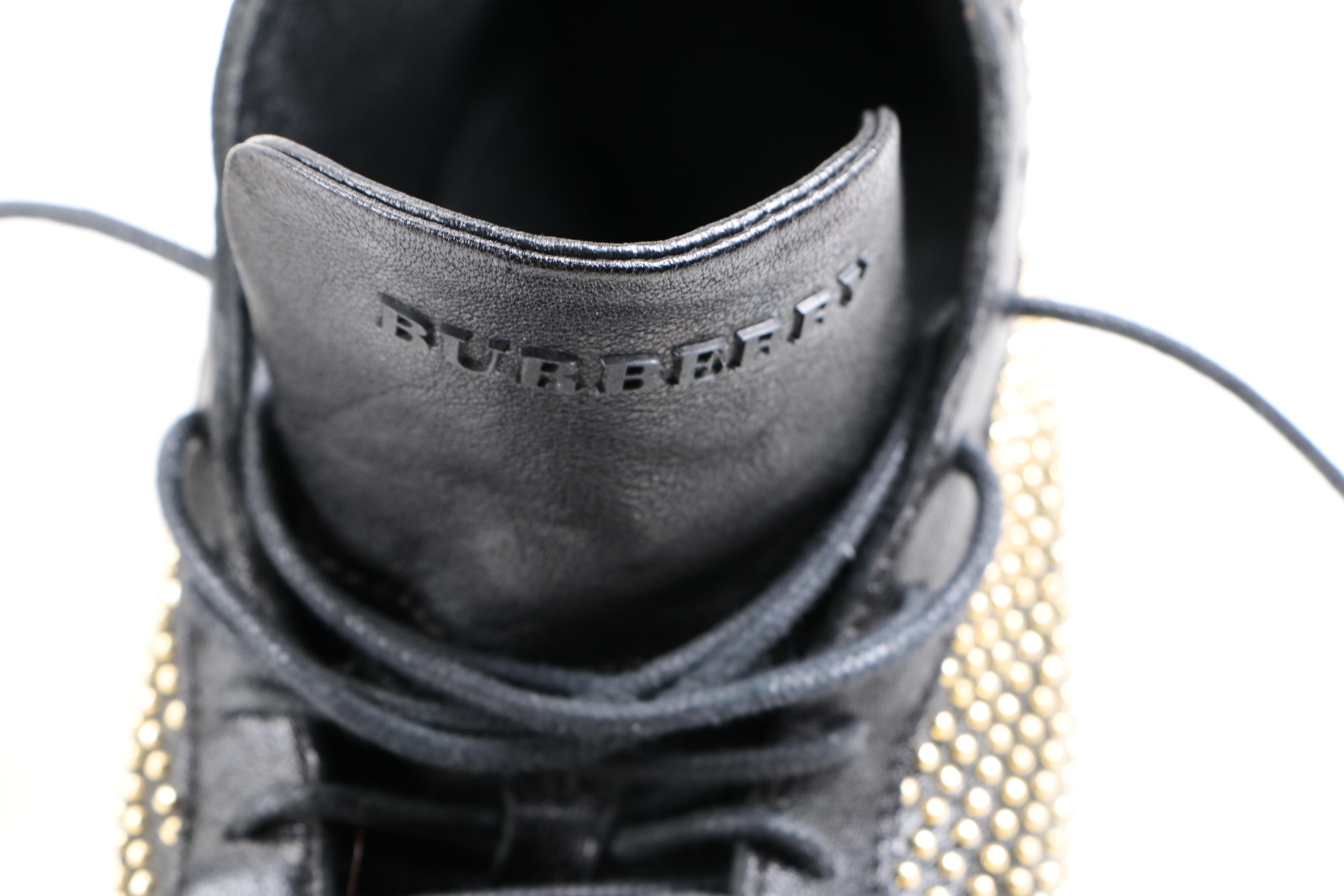 Burberry Fingall High Top Sneakers