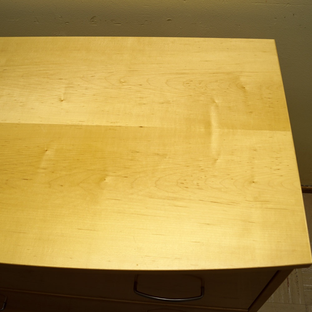 Rolling Two-Drawer File Cabinet