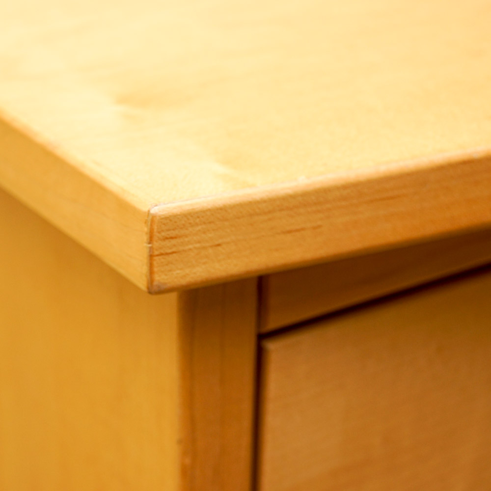 Rolling Two-Drawer File Cabinet