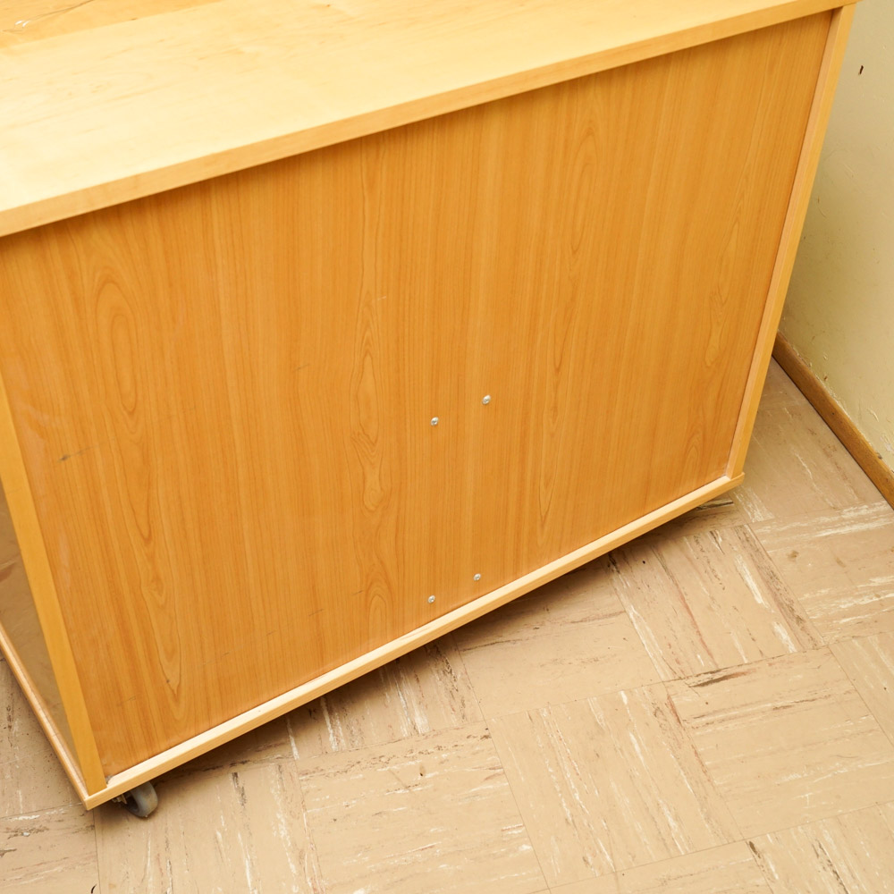 Rolling Two-Drawer File Cabinet