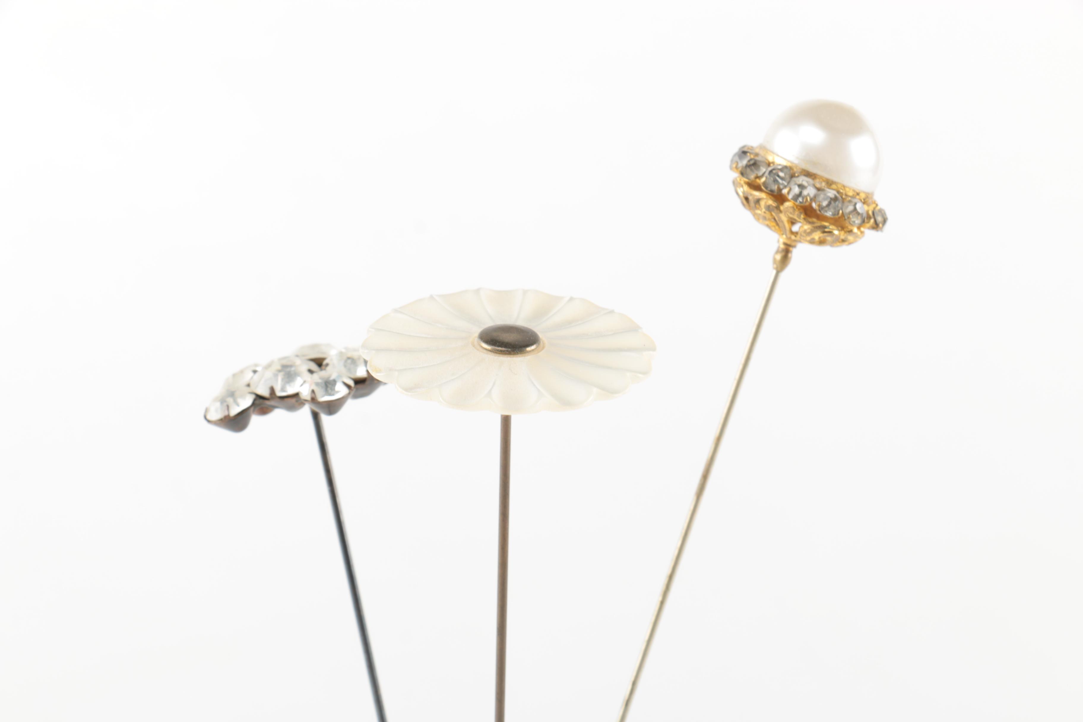 Limoges Hair Pin Holder