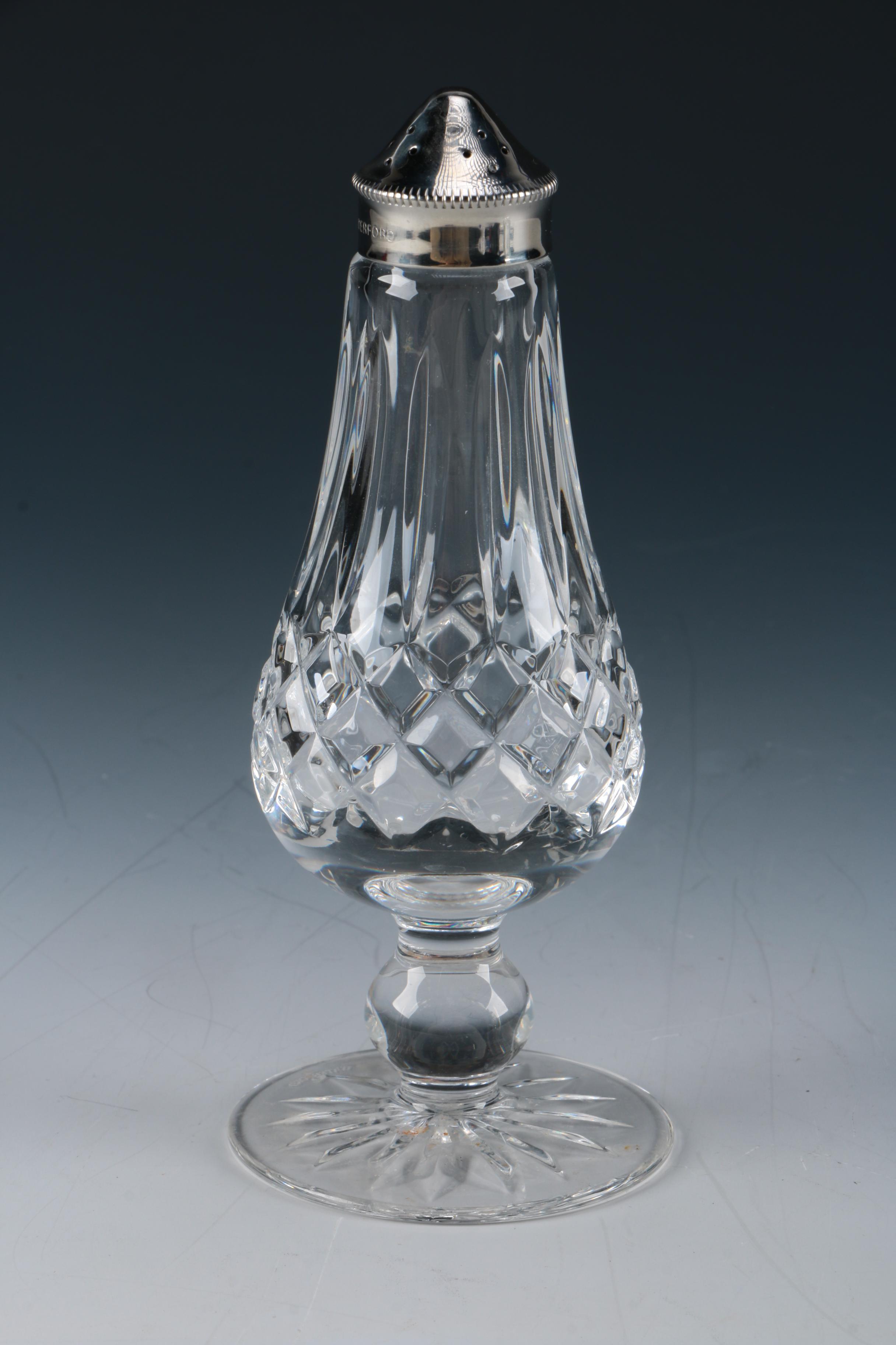 Waterford Crystal "Lismore" Salt and Pepper Shakers