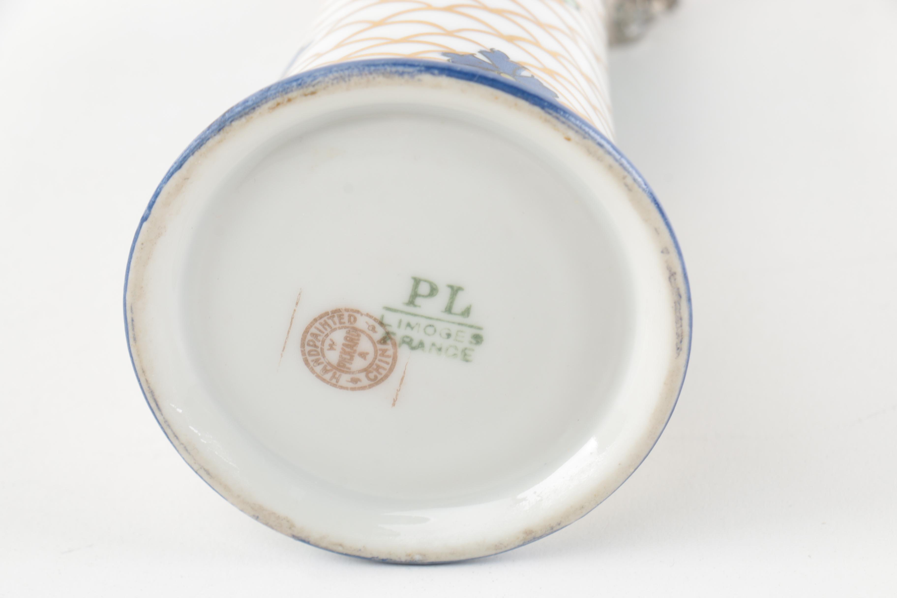 Limoges Hair Pin Holder