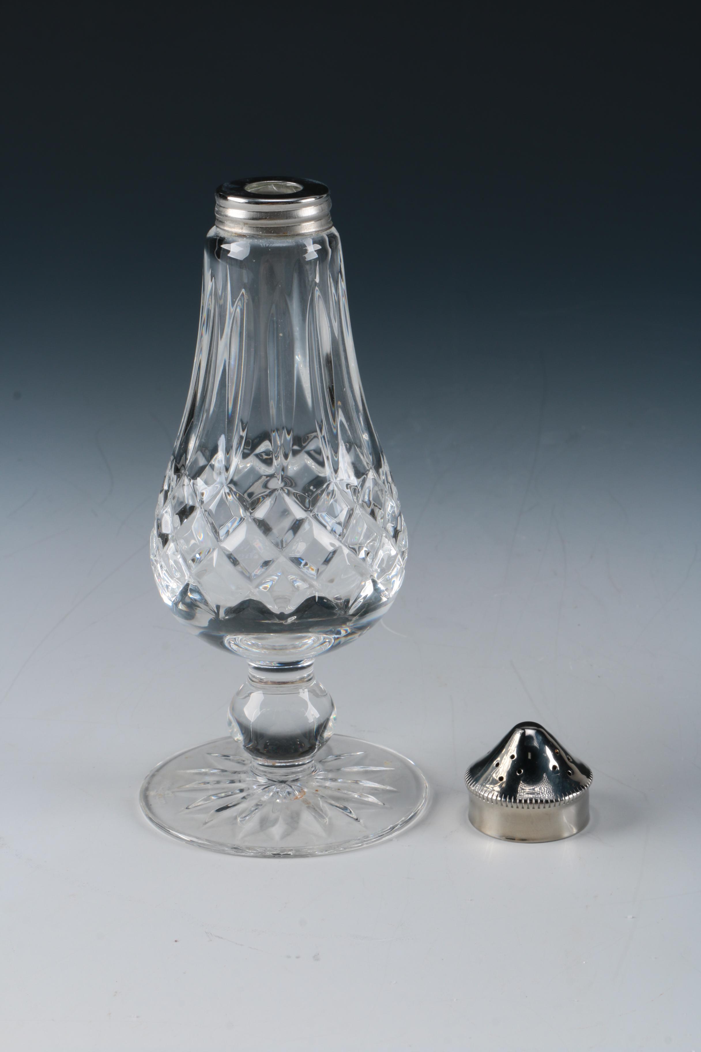 Waterford Crystal "Lismore" Salt and Pepper Shakers