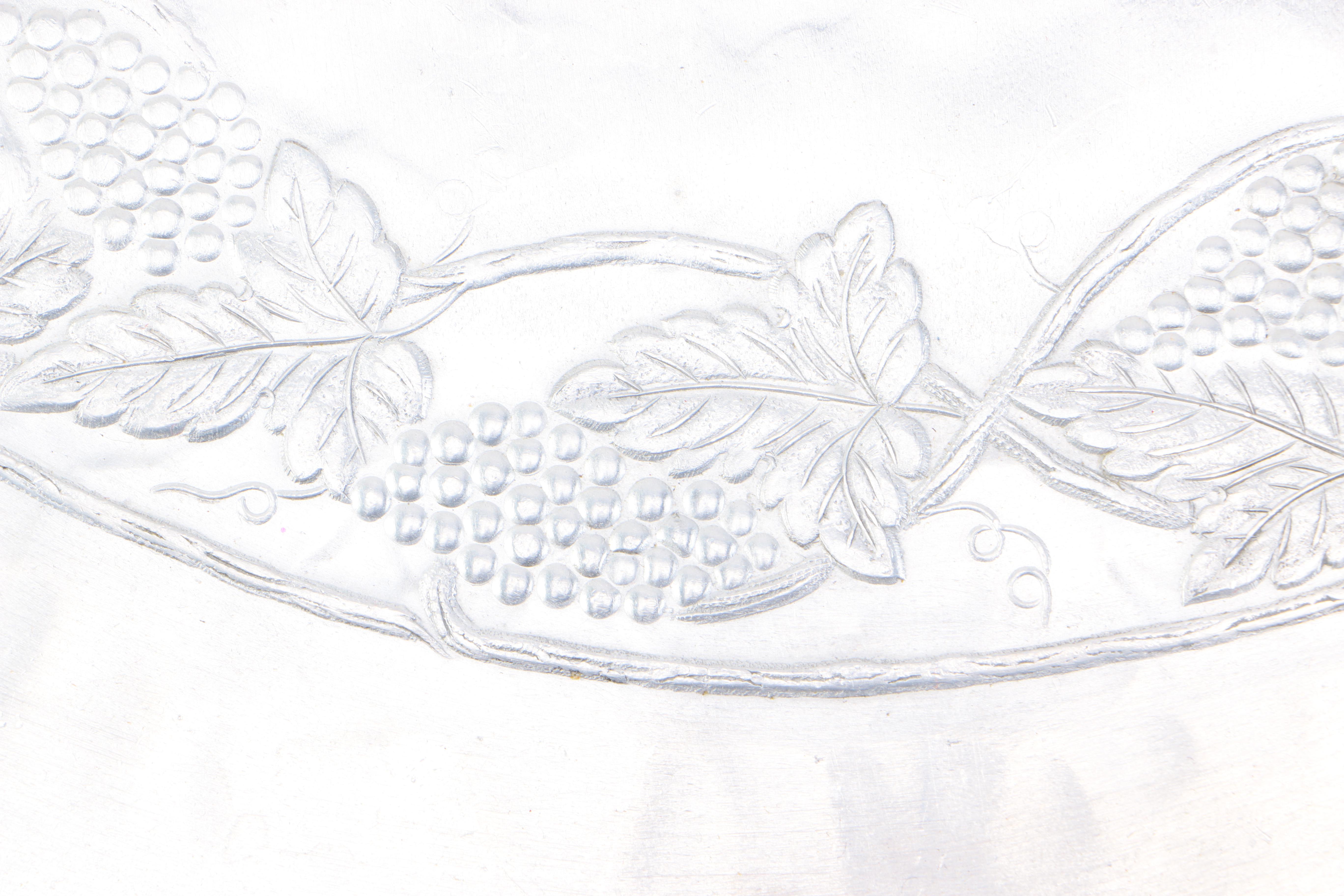 Continental Silver Co. Inc. "Wild Rose" Aluminum Ice Bucket with Tray