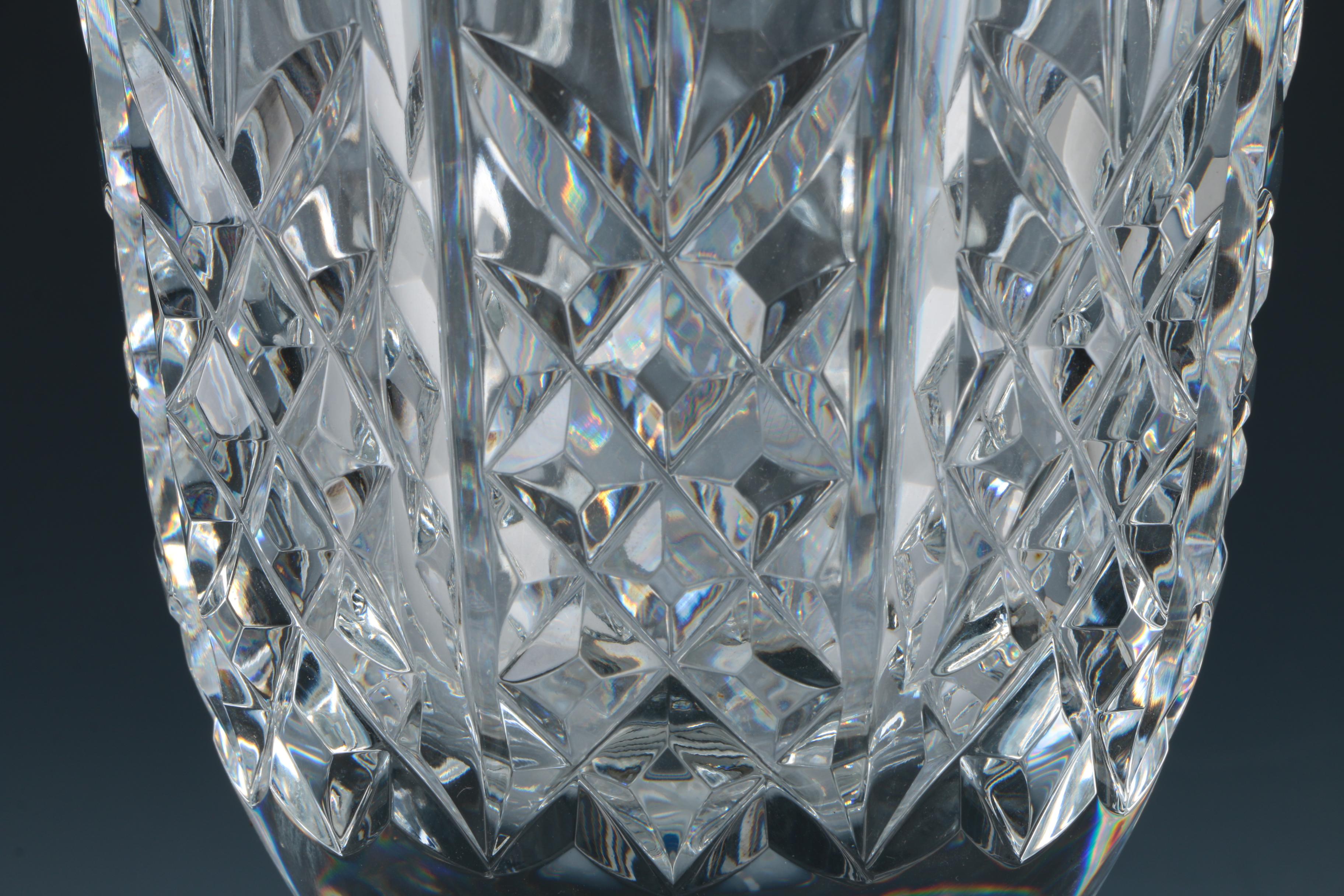 Waterford Footed Crystal Vase
