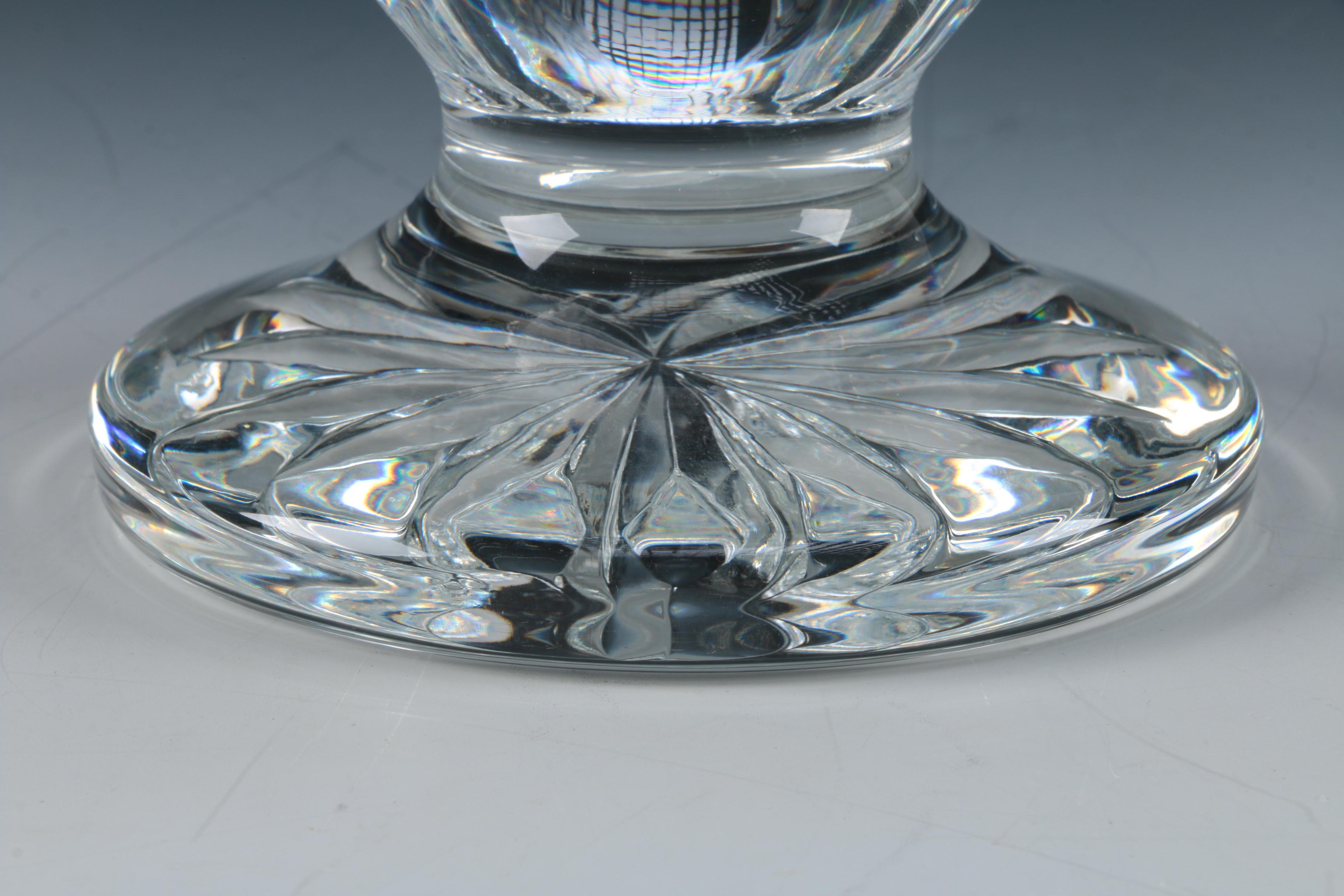 Waterford Footed Crystal Vase