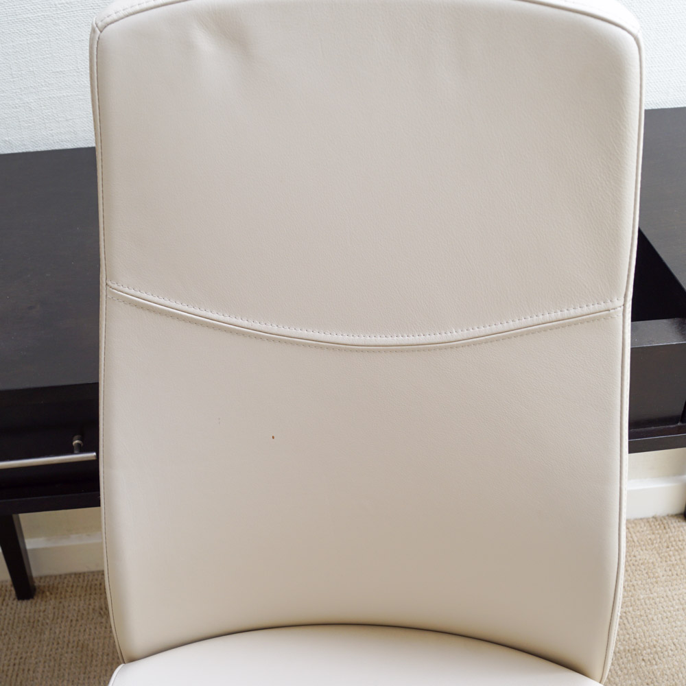 Modernist Style Vanity Table by West Elm and Rolling Office Chair by Ikea