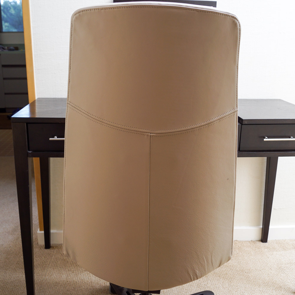Modernist Style Vanity Table by West Elm and Rolling Office Chair by Ikea
