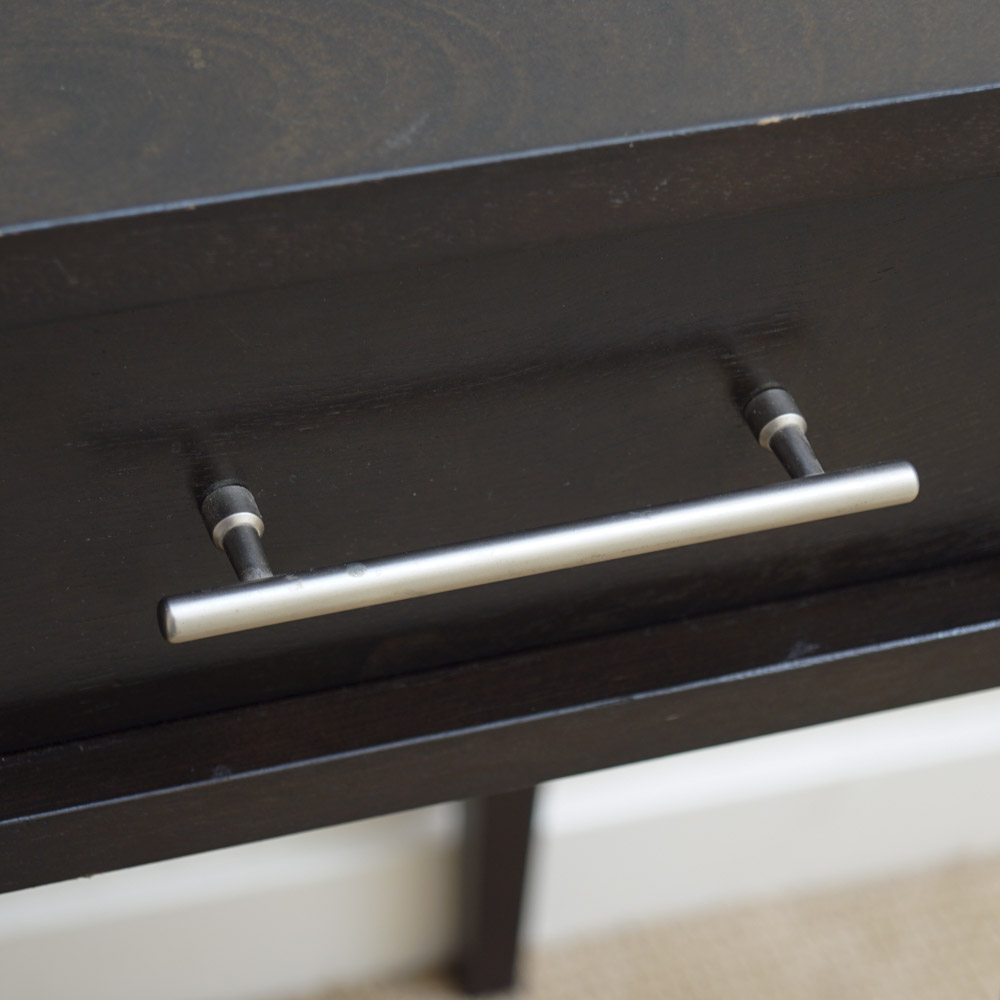 Modernist Style Vanity Table by West Elm and Rolling Office Chair by Ikea
