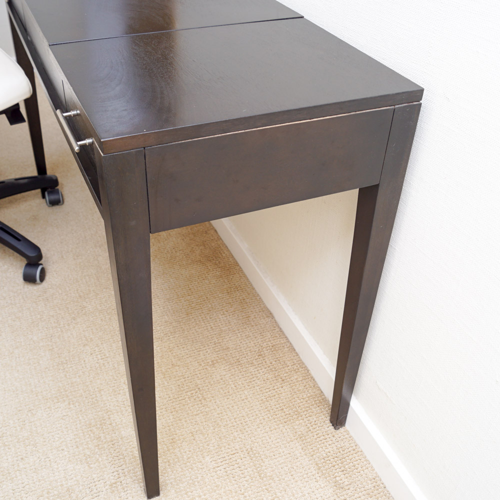 Modernist Style Vanity Table by West Elm and Rolling Office Chair by Ikea
