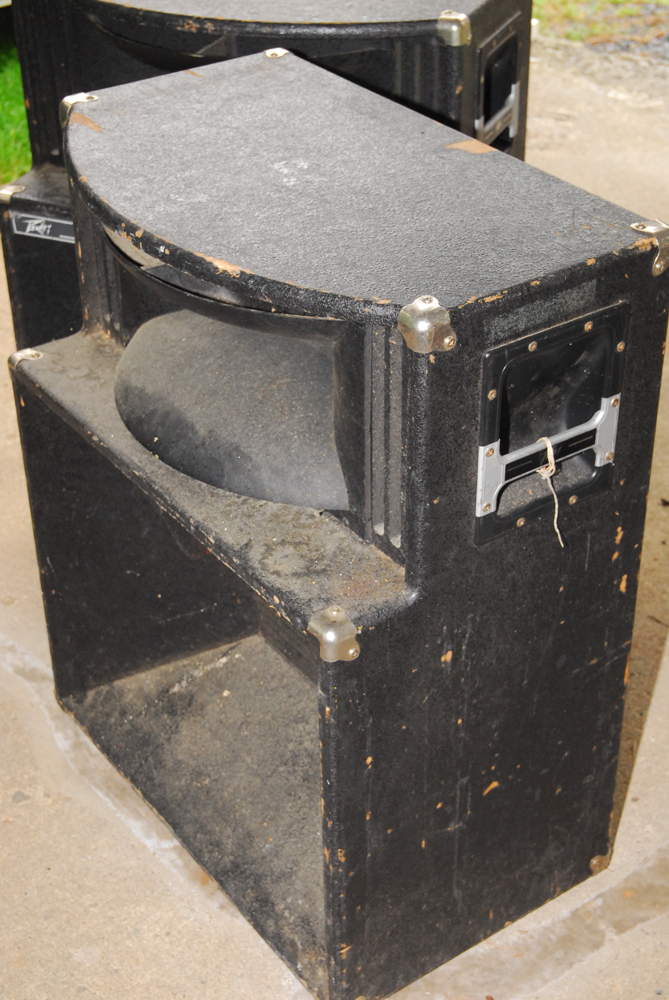 Pair Of Peavey SP-3 Precision Transducer Speakers