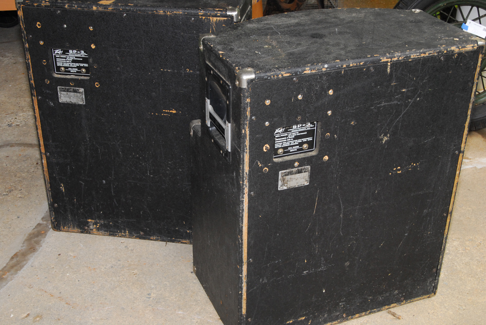 Pair Of Peavey SP-3 Precision Transducer Speakers