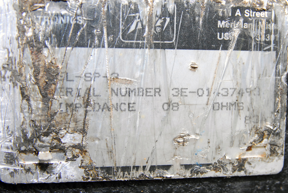 Pair Of Peavey SP-3 Precision Transducer Speakers