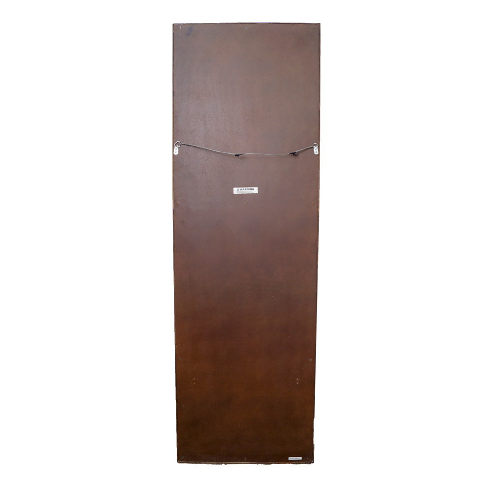 Full Length Mirror in a Deep Mirrored Frame