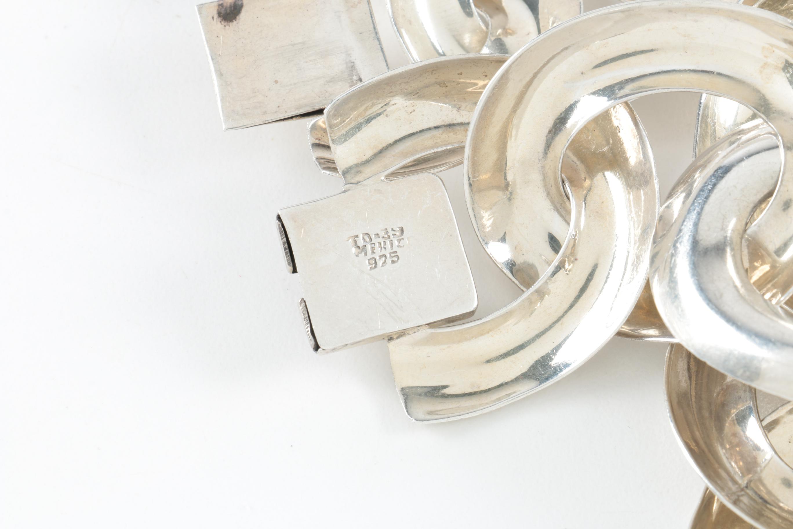 Sterling Silver Necklace and Earrings