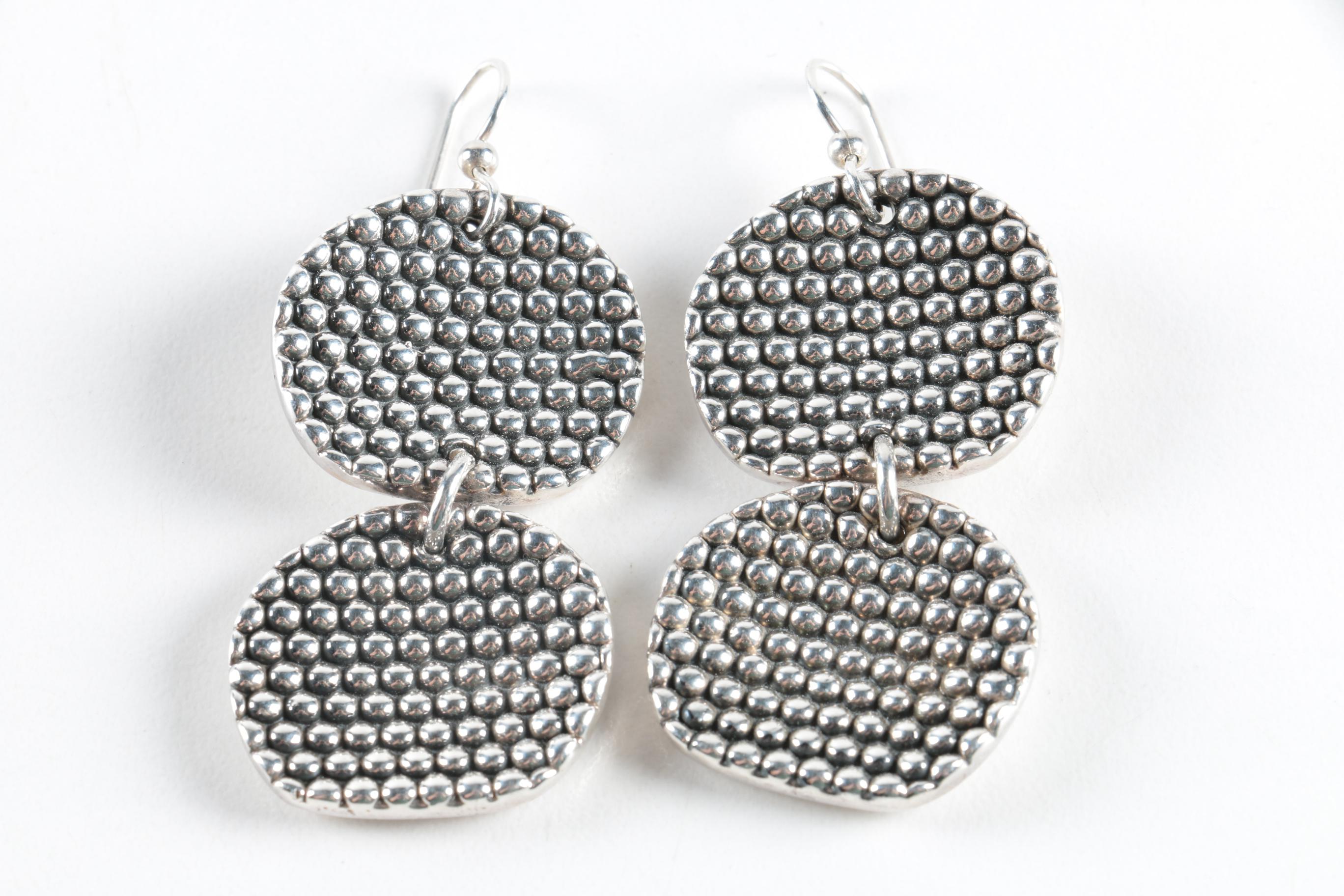 Sterling Silver Necklace and Earrings