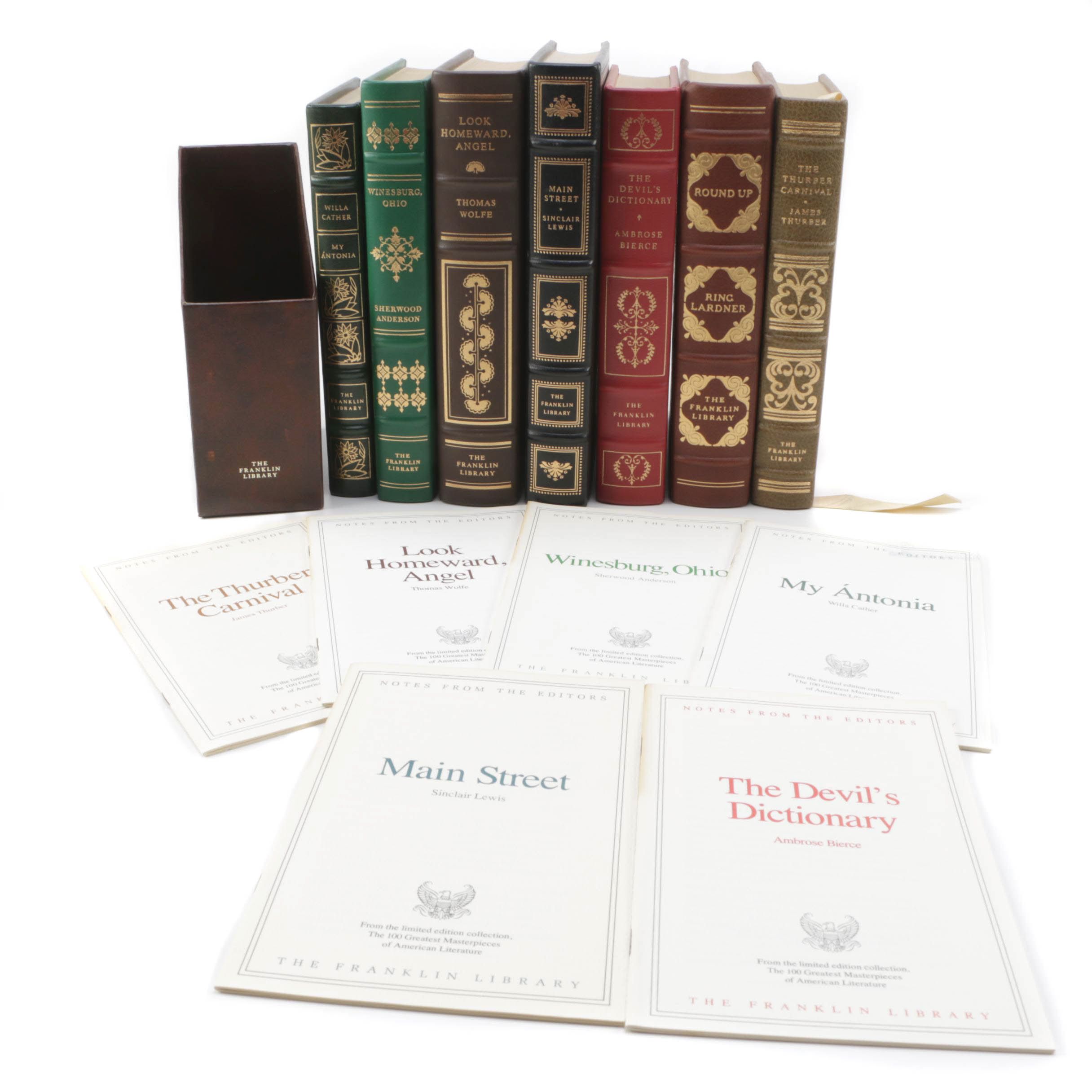 Franklin Library "100 Greatest Masterpieces of American Literature" Books