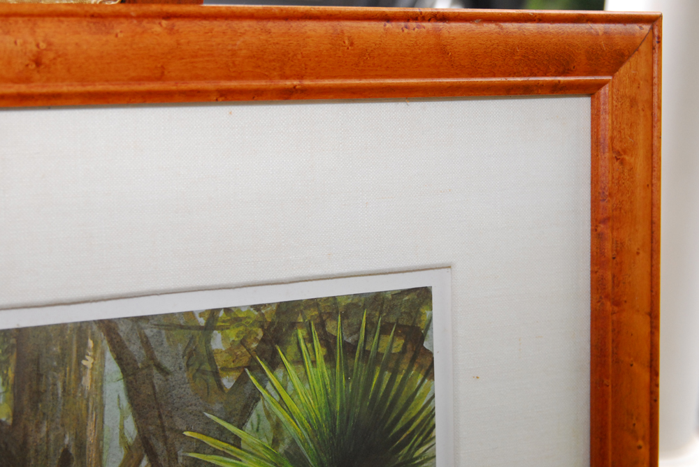 Roger Tory Peterson Signed Limited Edition Offset Lithograph of Turkeys