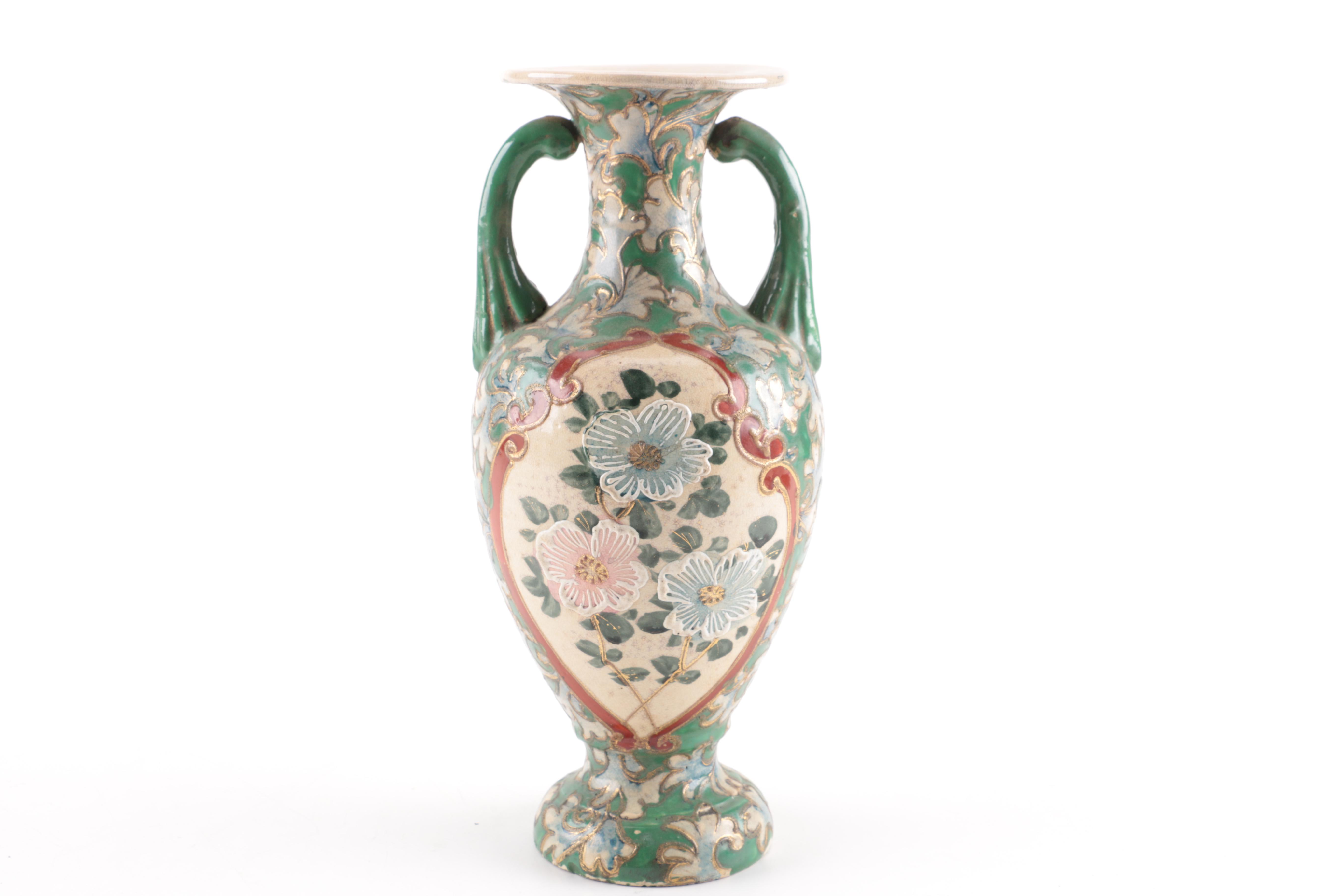 Selection of Japanese Moriage Vases