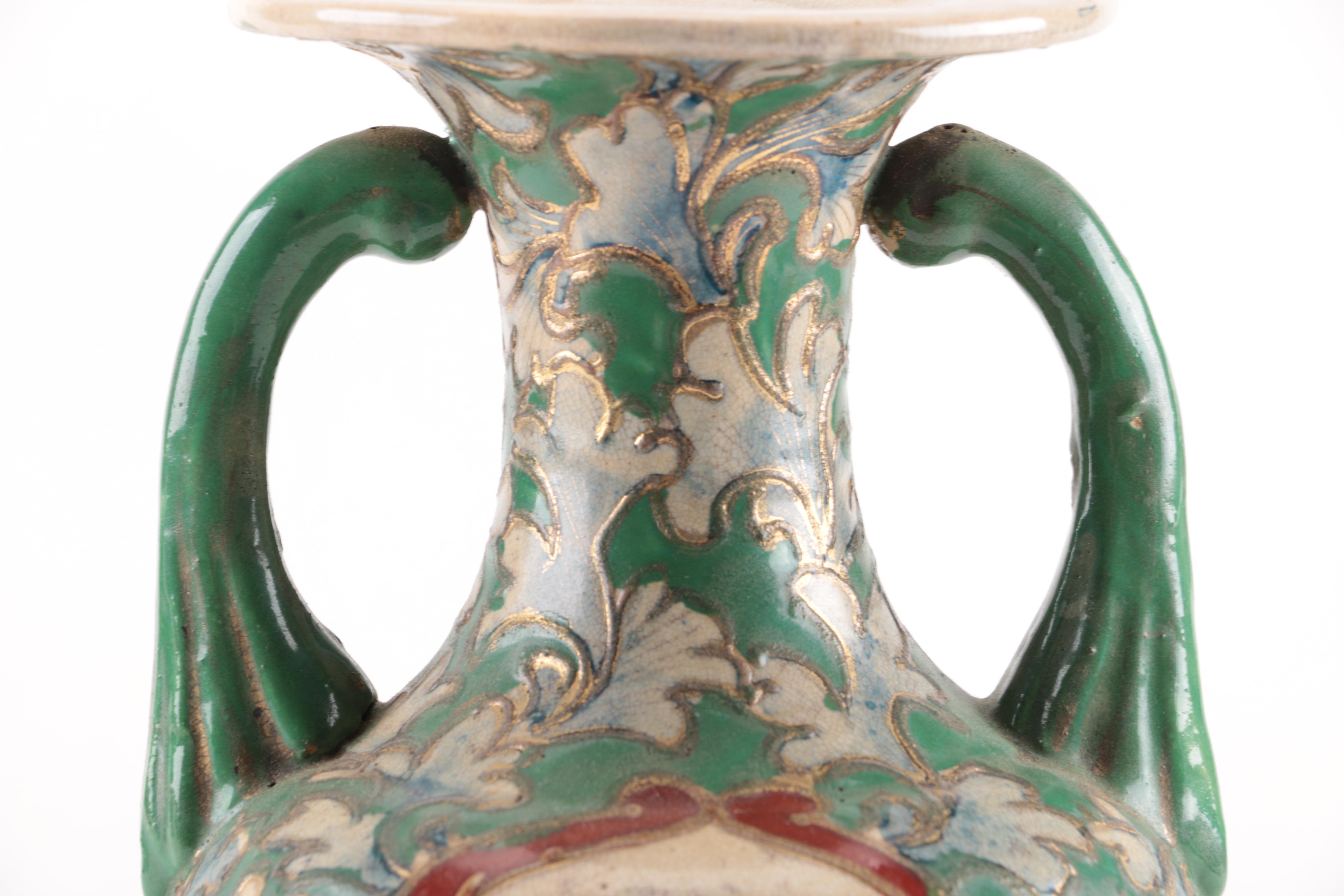 Selection of Japanese Moriage Vases