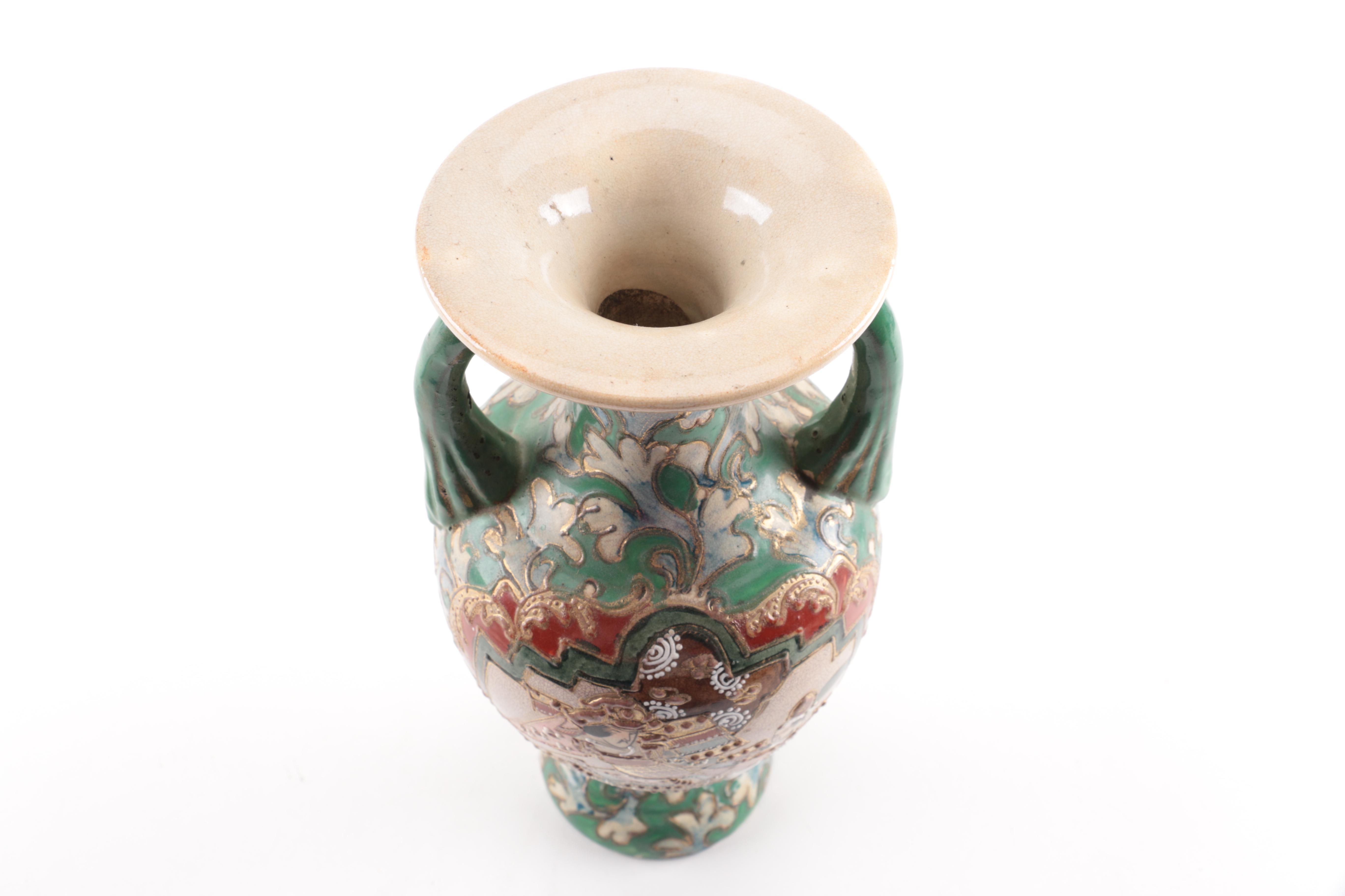 Selection of Japanese Moriage Vases