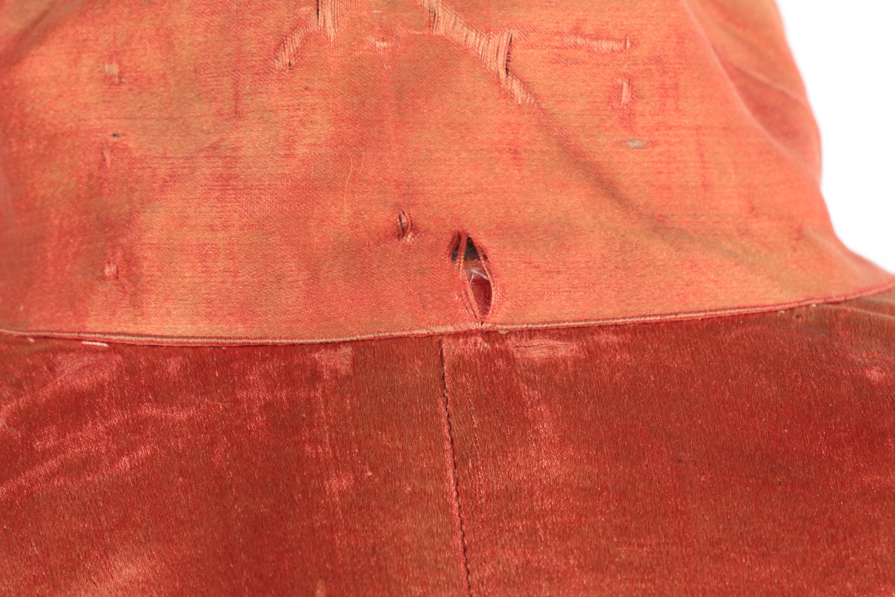 Orange Chinese Changshan Robe