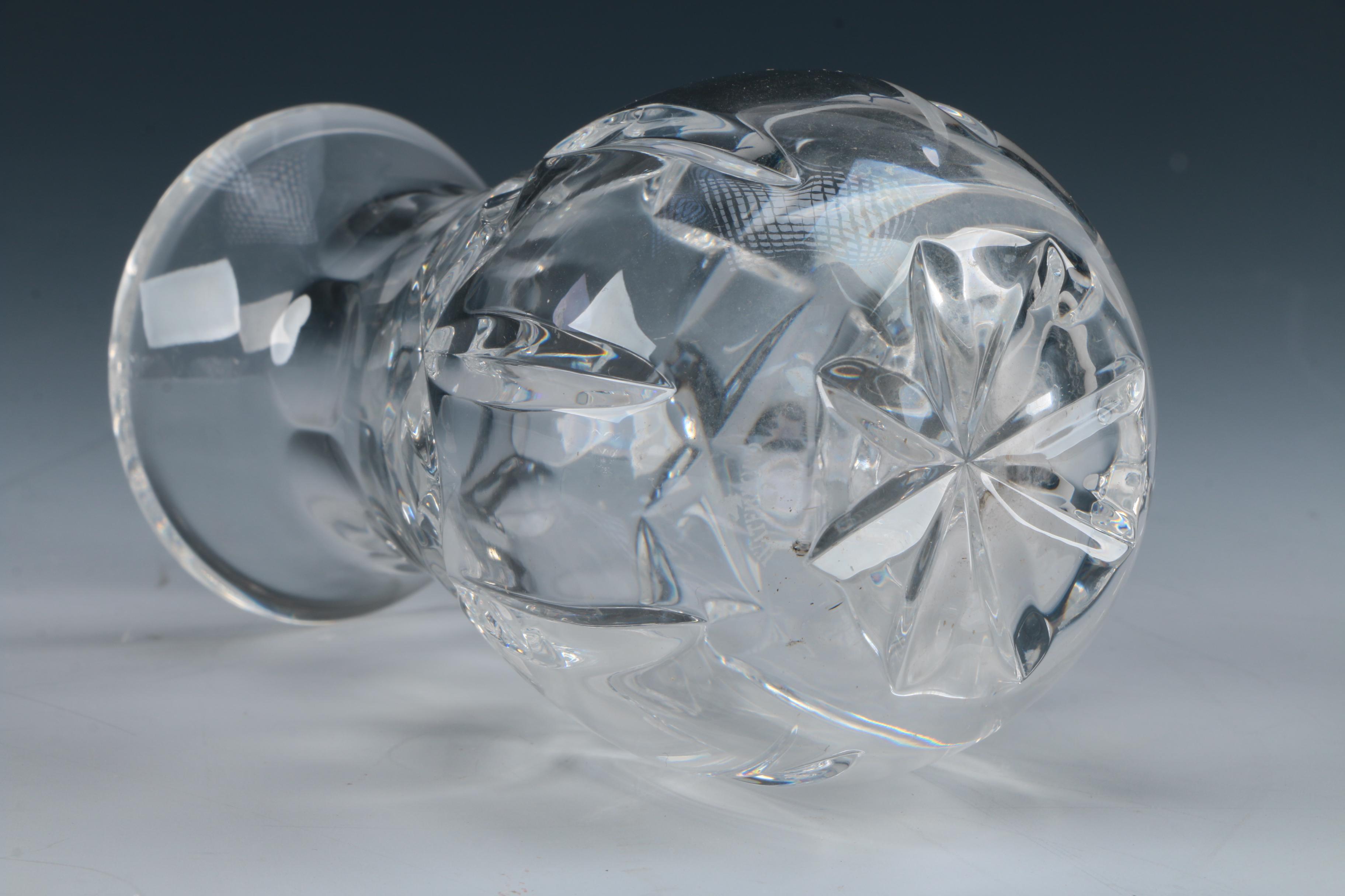 Waterford Crystal Posy Vase and Marquis by Waterford Miniature Footed Bowl