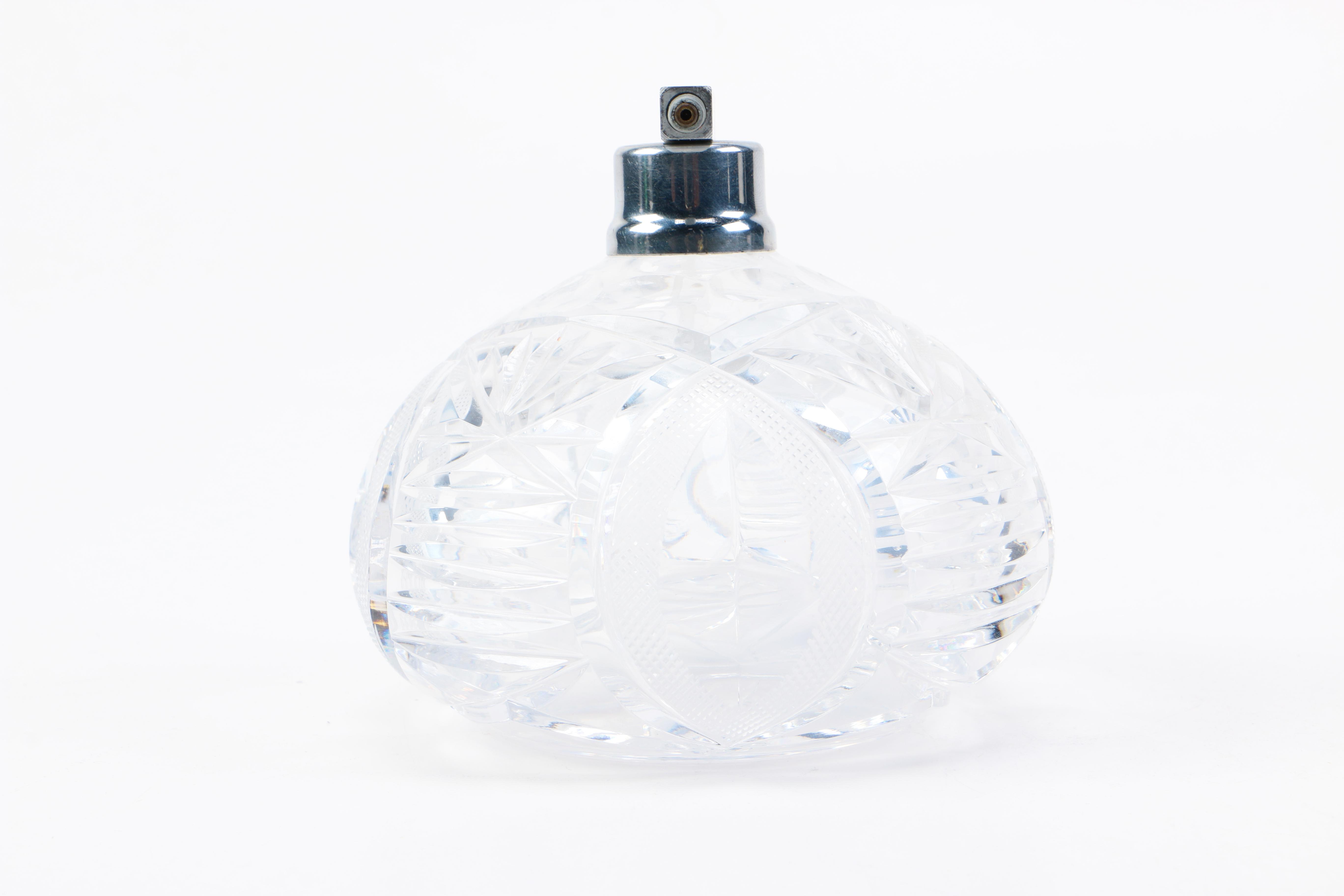 Cut Crystal Perfume Bottle