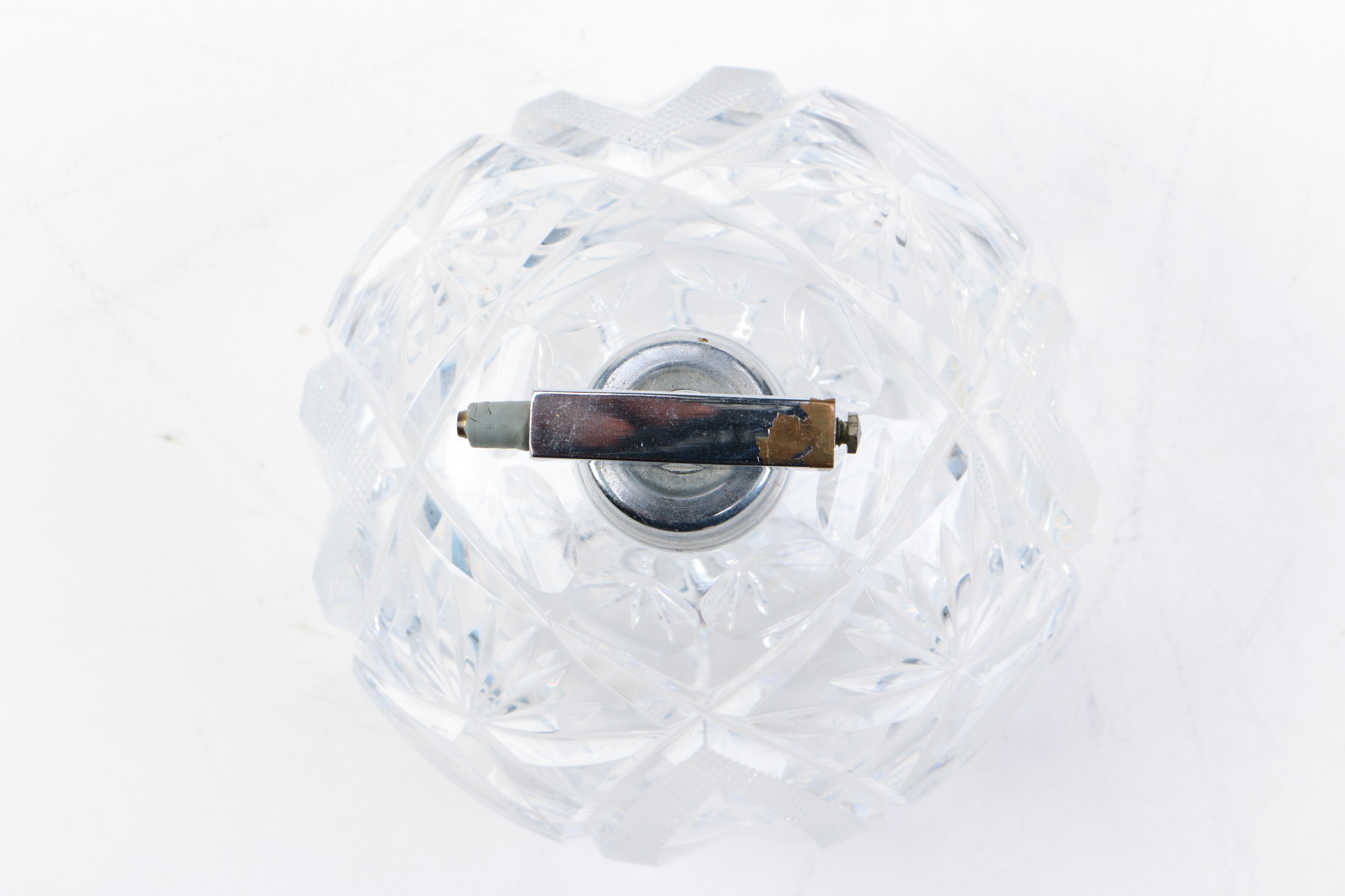 Cut Crystal Perfume Bottle