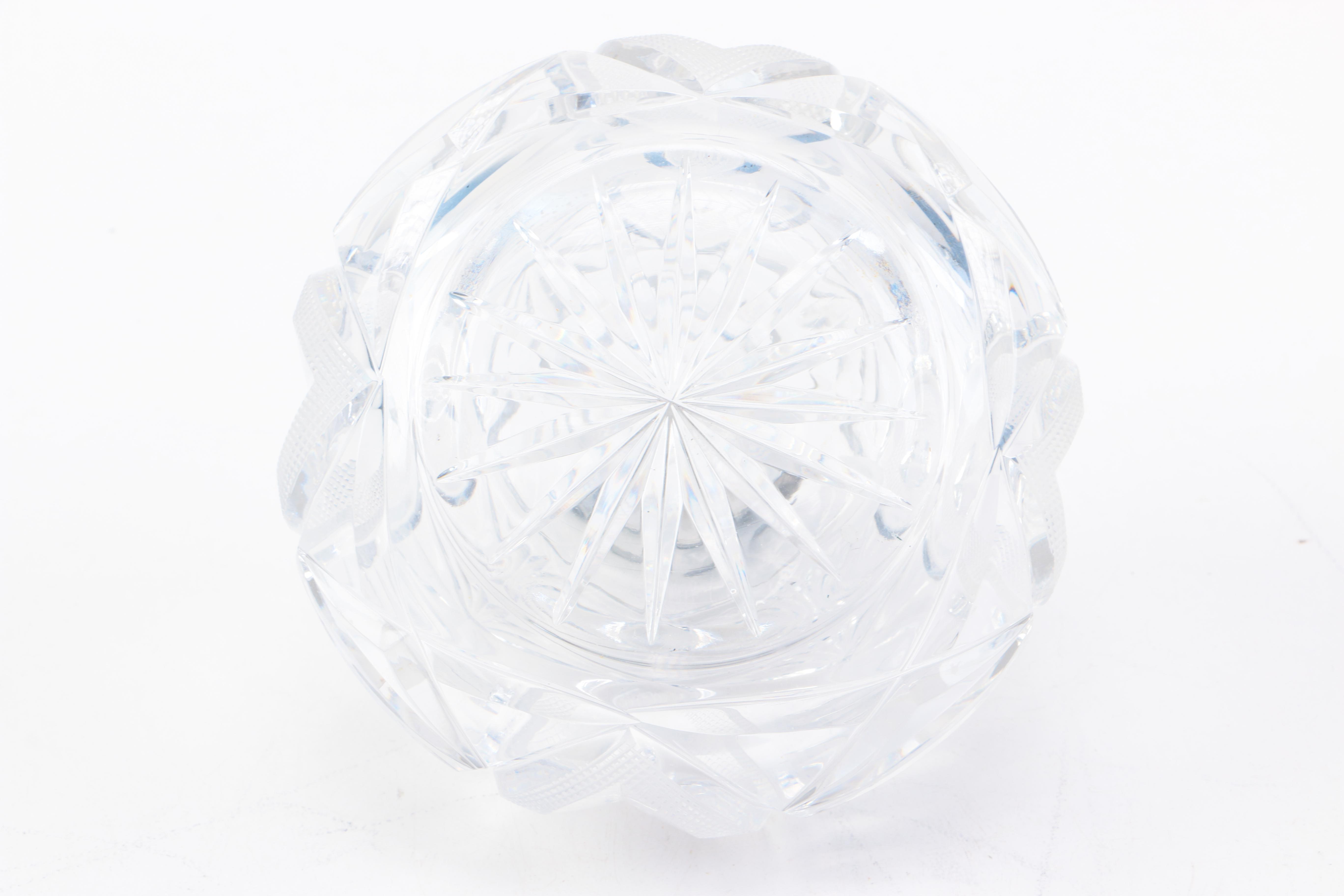 Cut Crystal Perfume Bottle