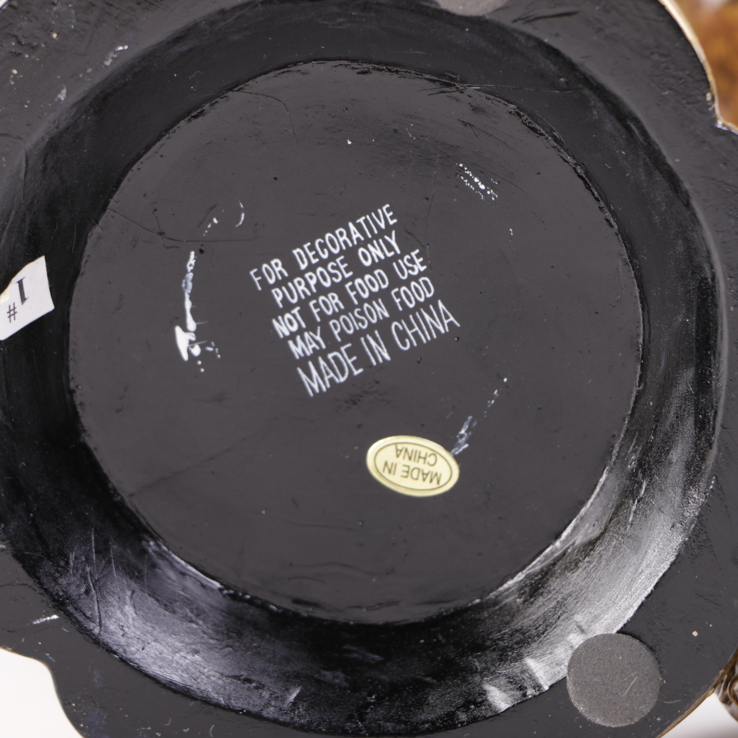 Assorted Victorian Style Decorative Vessels