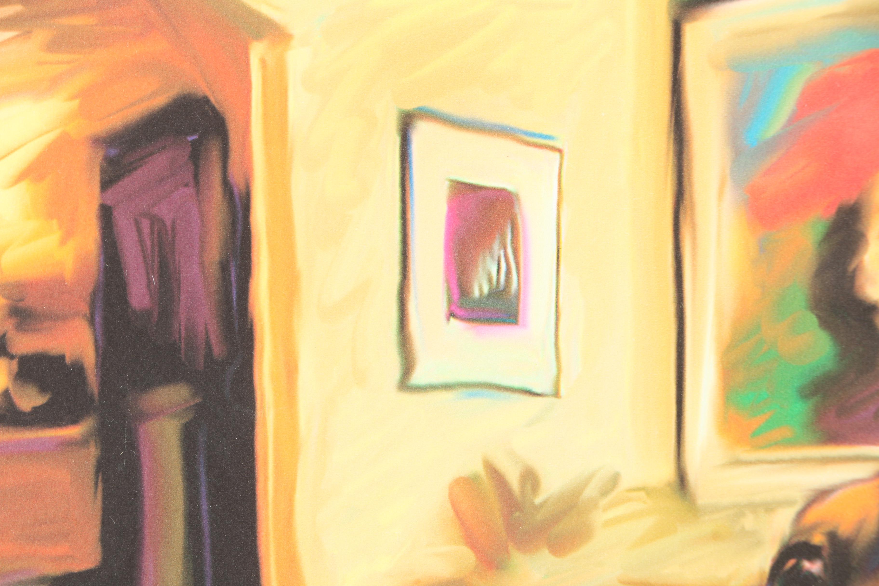 Robert McClintock Signed Limited Edition Giclee on Paper "Juan's Bad Dog"