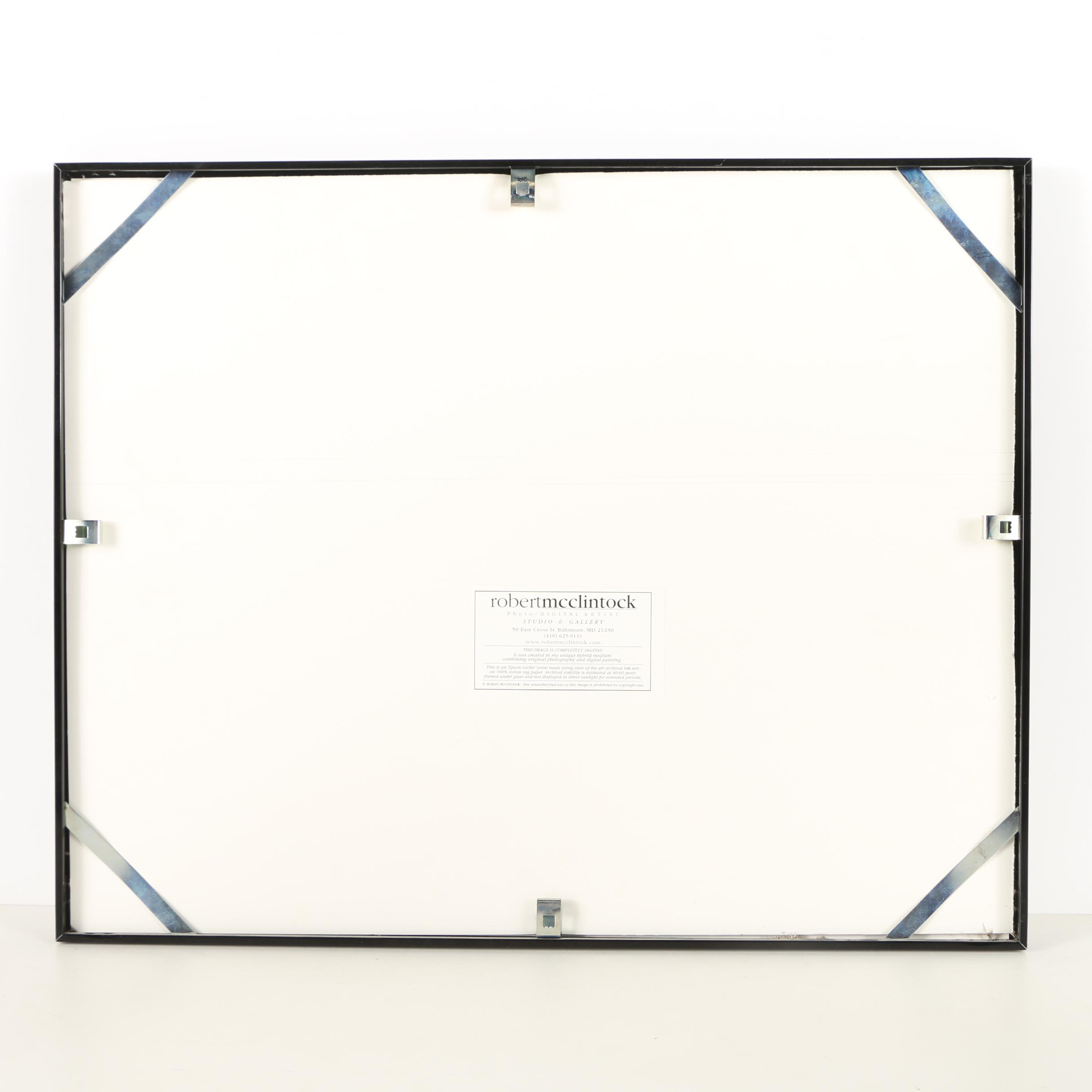 Robert McClintock Signed Limited Edition Giclee on Paper "Juan's Bad Dog"