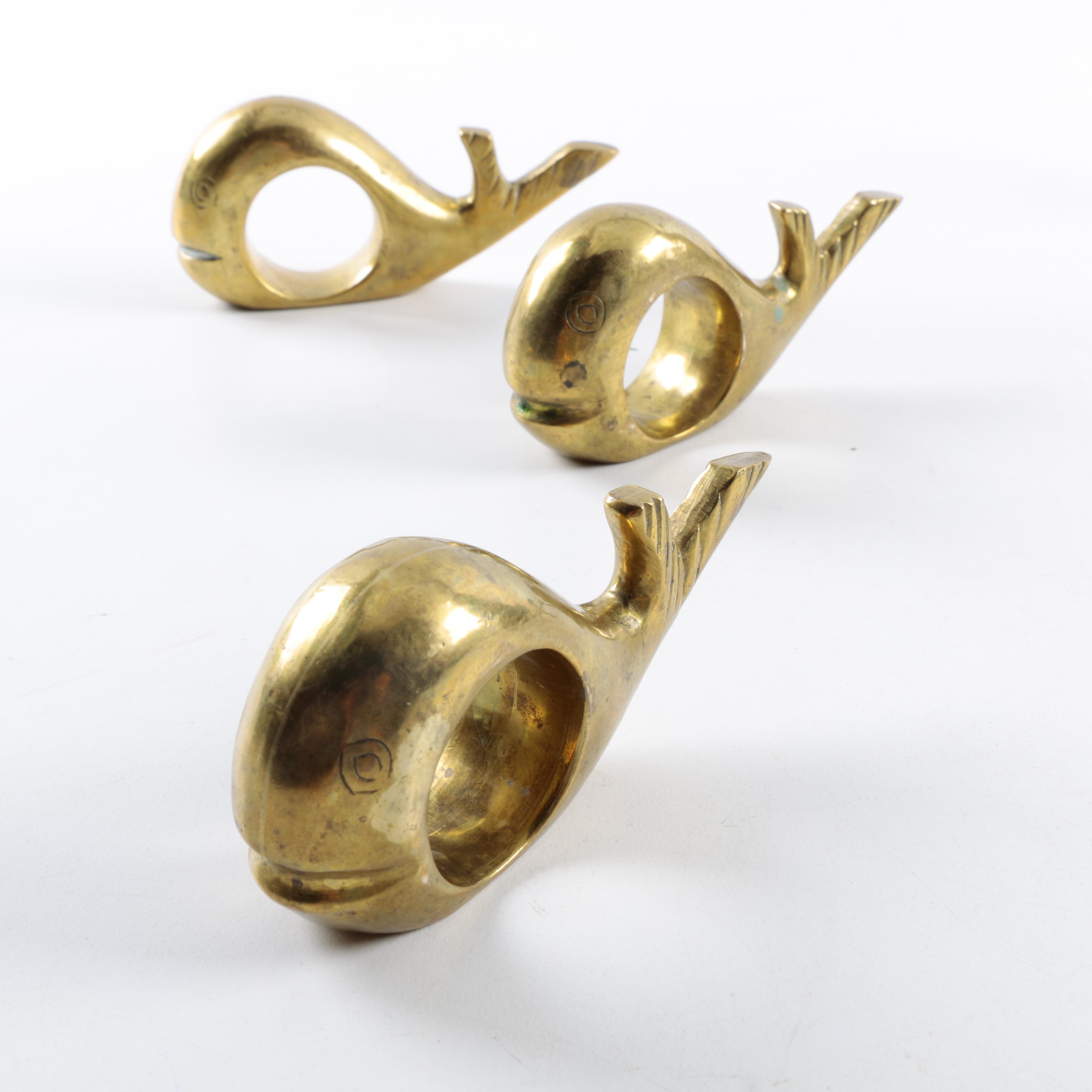 Assortment of Brass Items