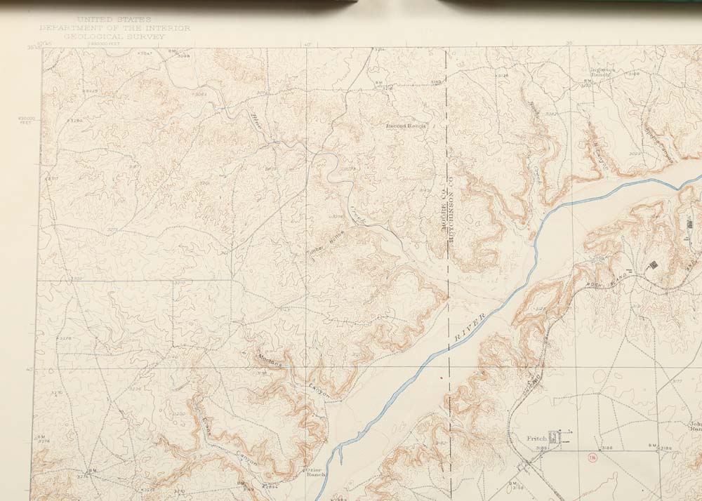 Vintage Topographical Maps of South Carolina