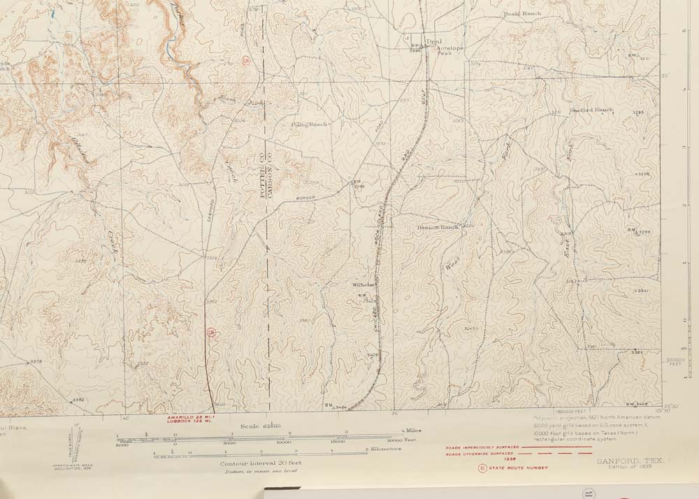 Vintage Topographical Maps of South Carolina
