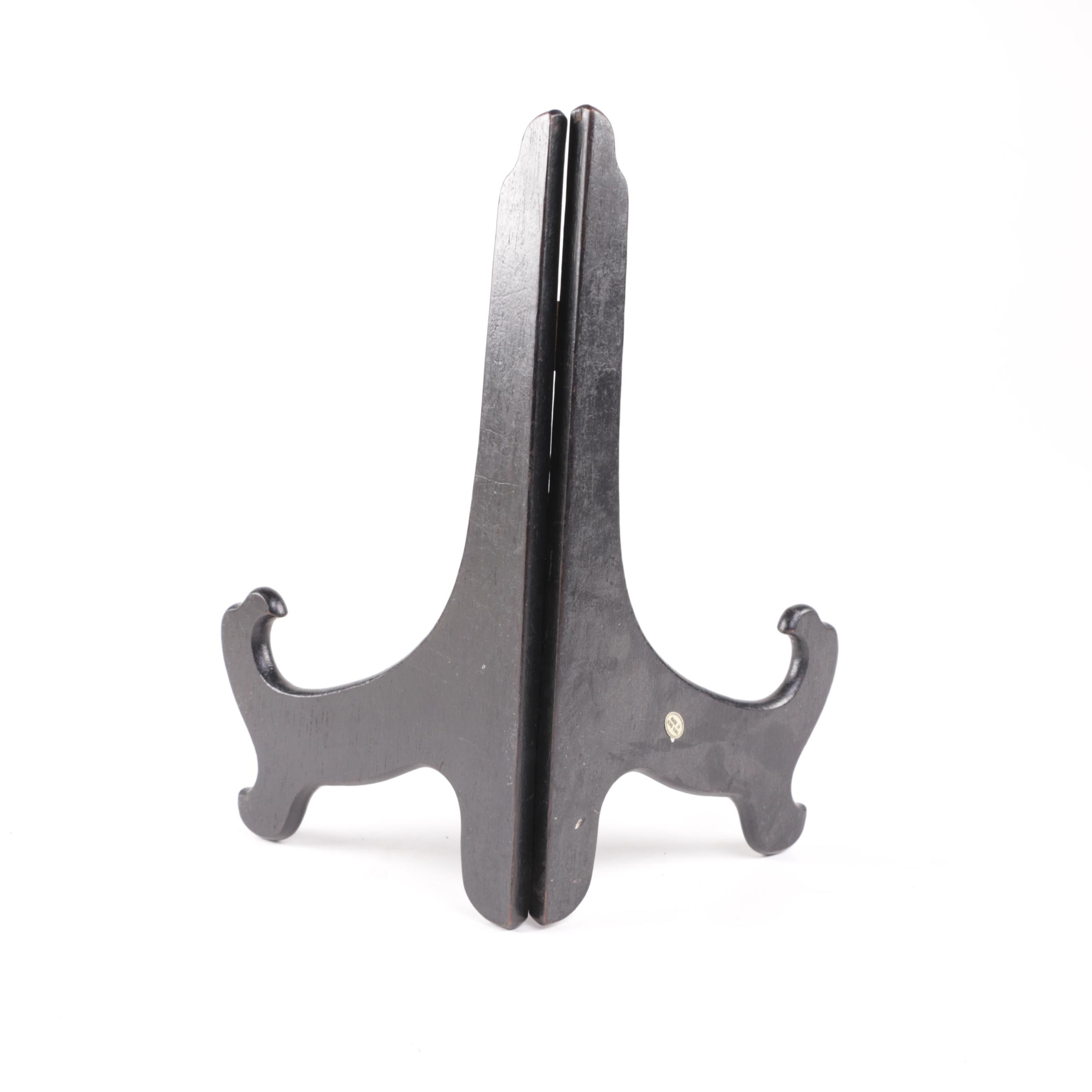 Wooden Plate Holders and Mirrors