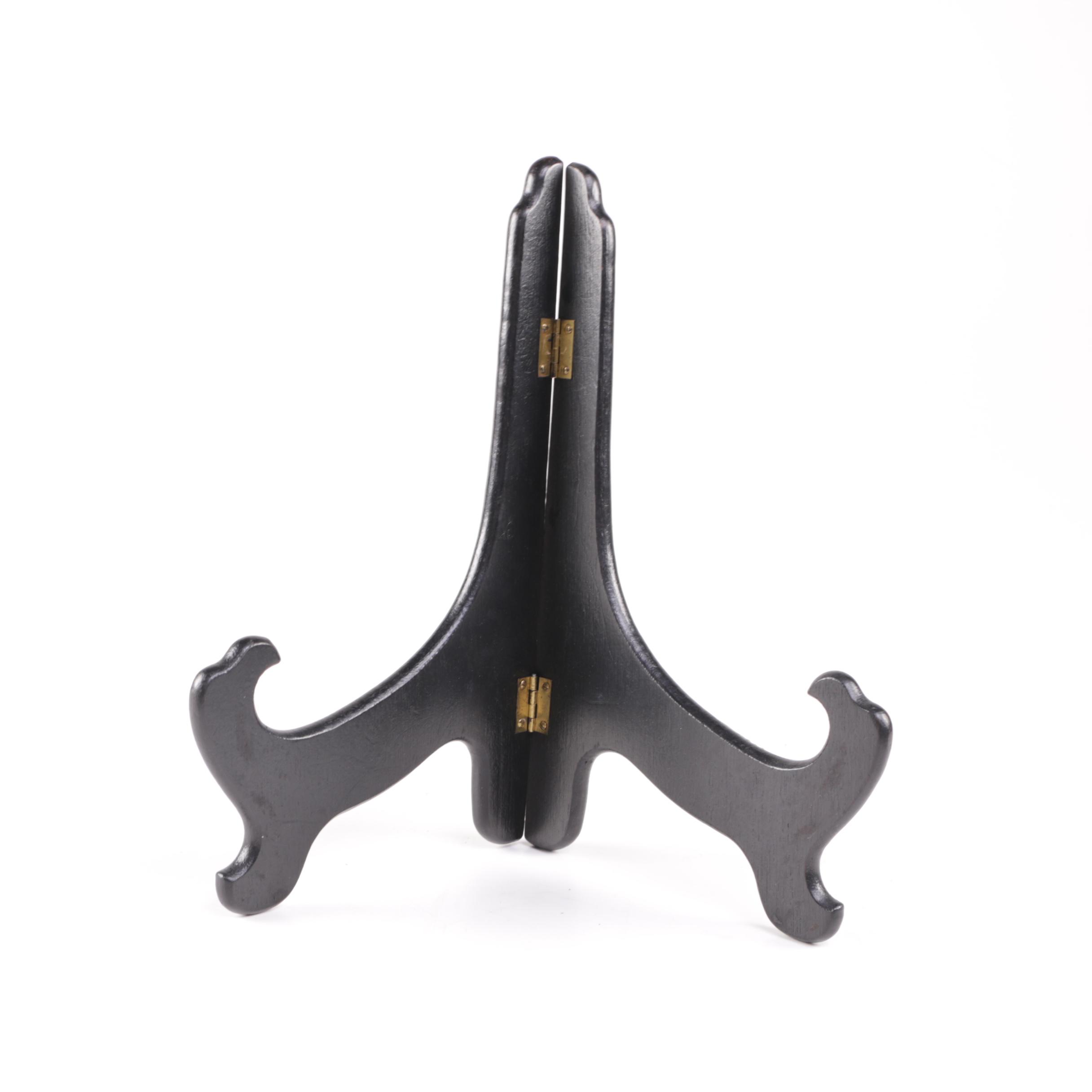 Wooden Plate Holders and Mirrors