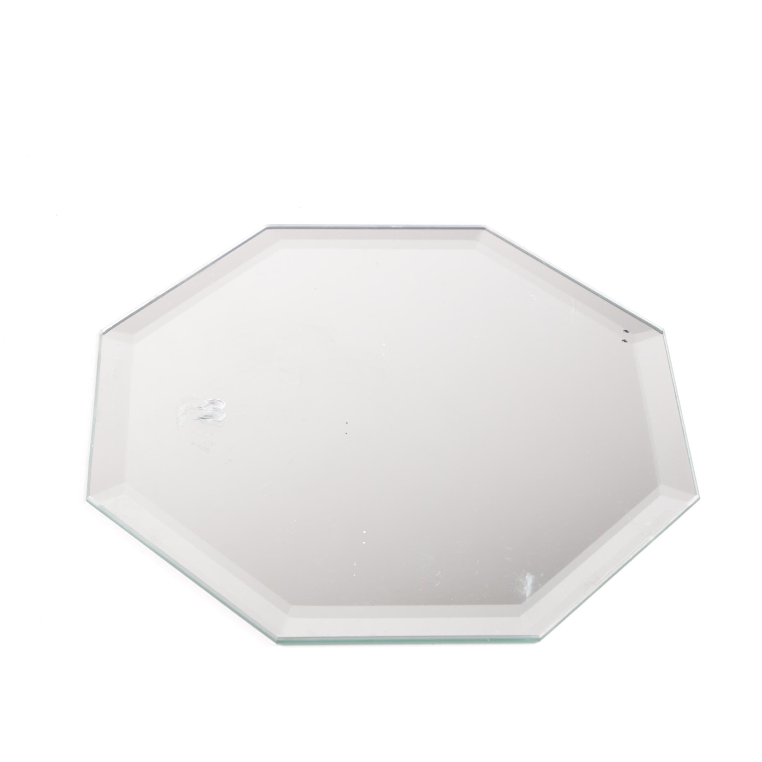 Wooden Plate Holders and Mirrors