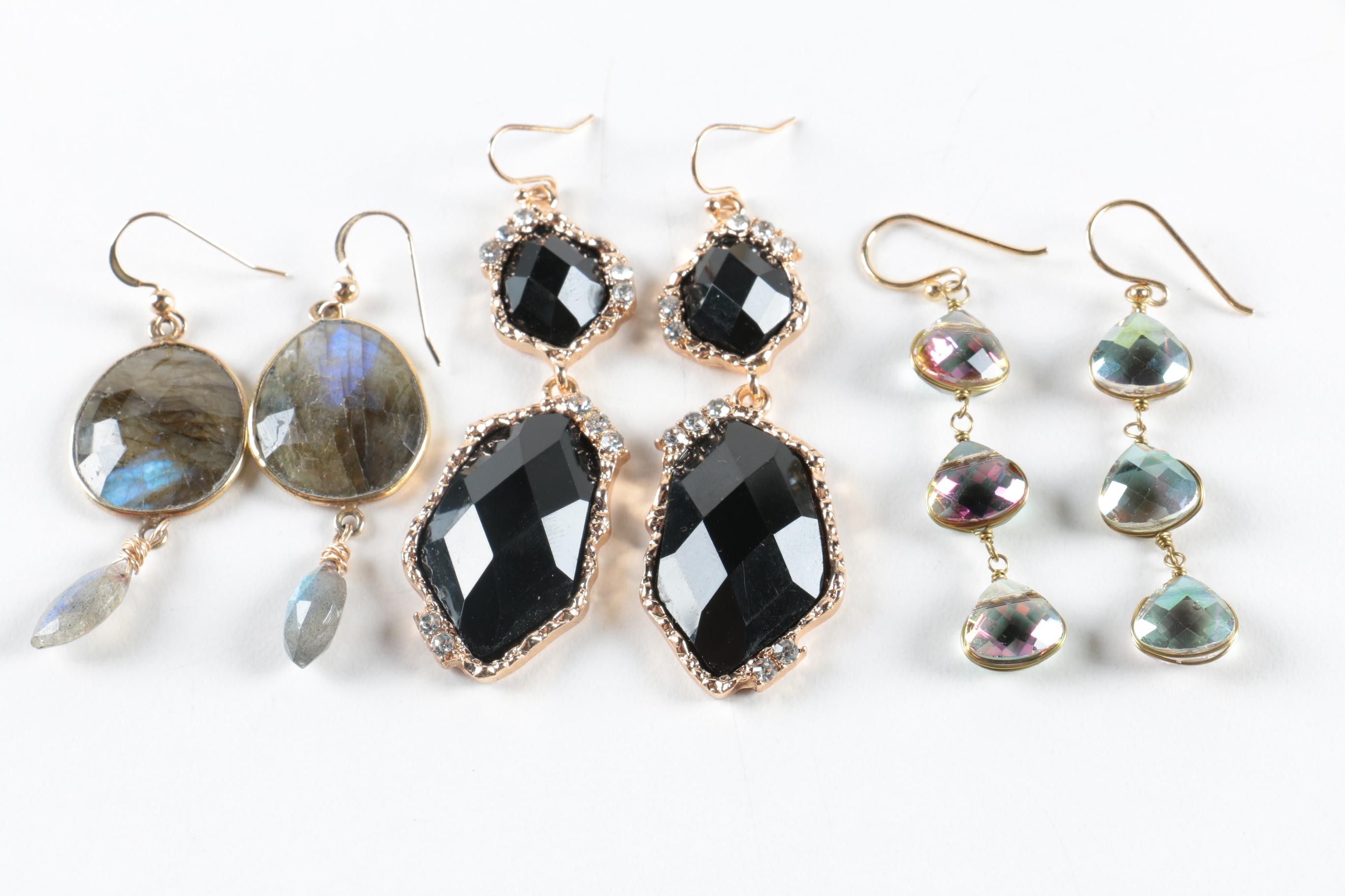 Assorted Costume Jewelry Including Faux Pearl Pieces