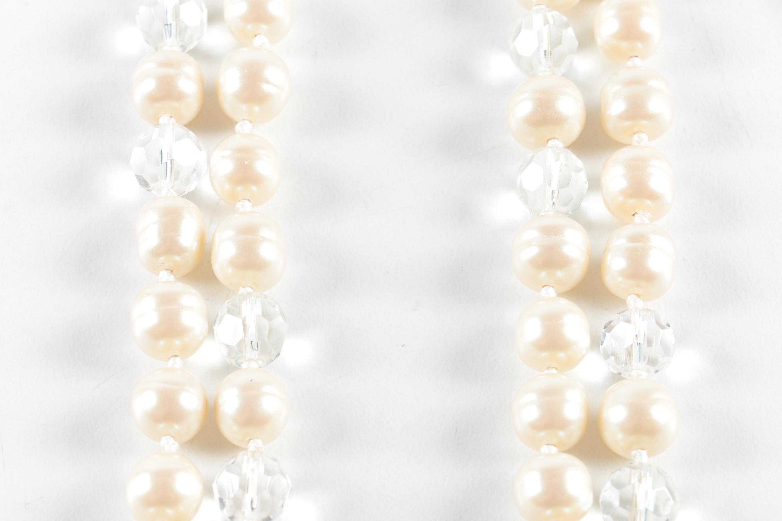 Assorted Costume Jewelry Including Faux Pearl Pieces