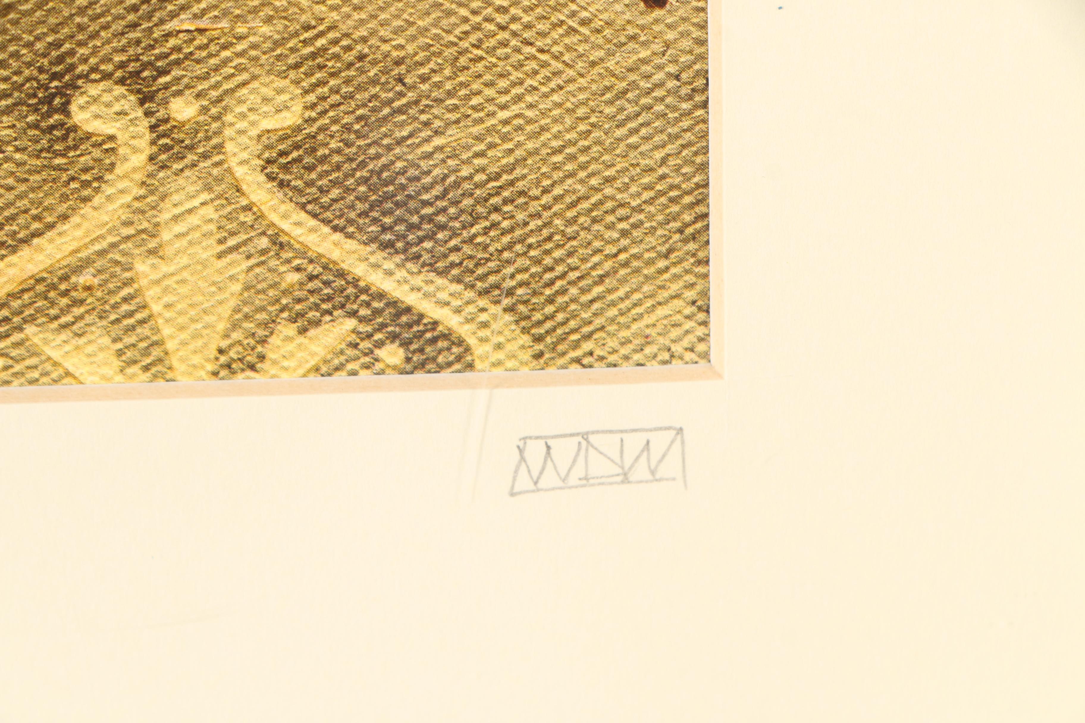 Wendy Detrick Worsham Limited Edition Offset Lithograph of a Finch