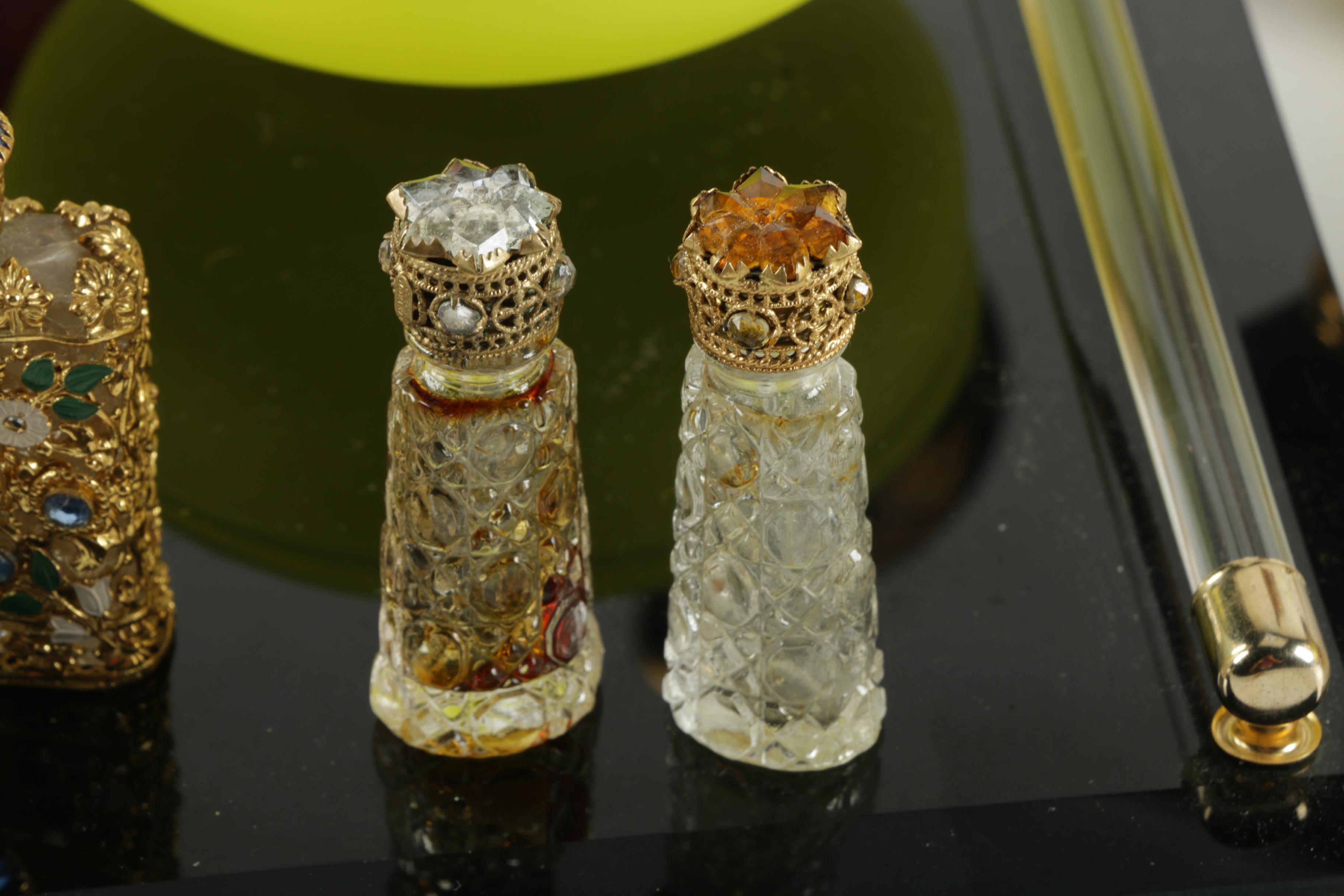 Vintage Scent Bottles and Vanity Items