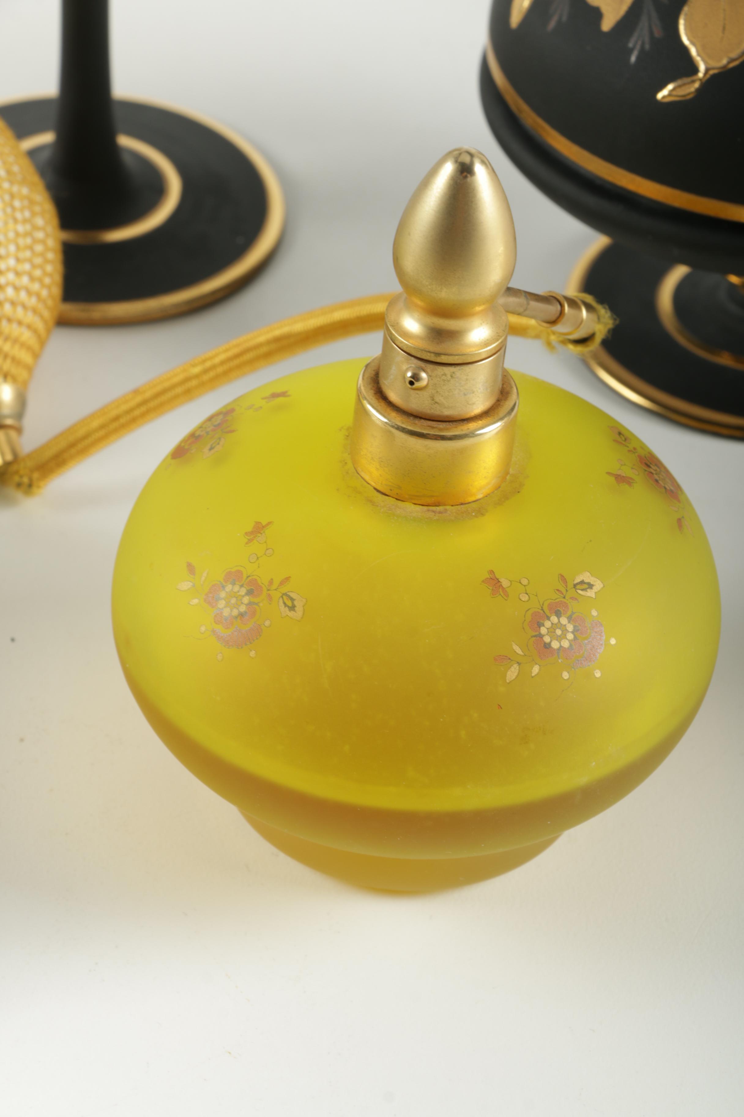 Vintage Scent Bottles and Vanity Items