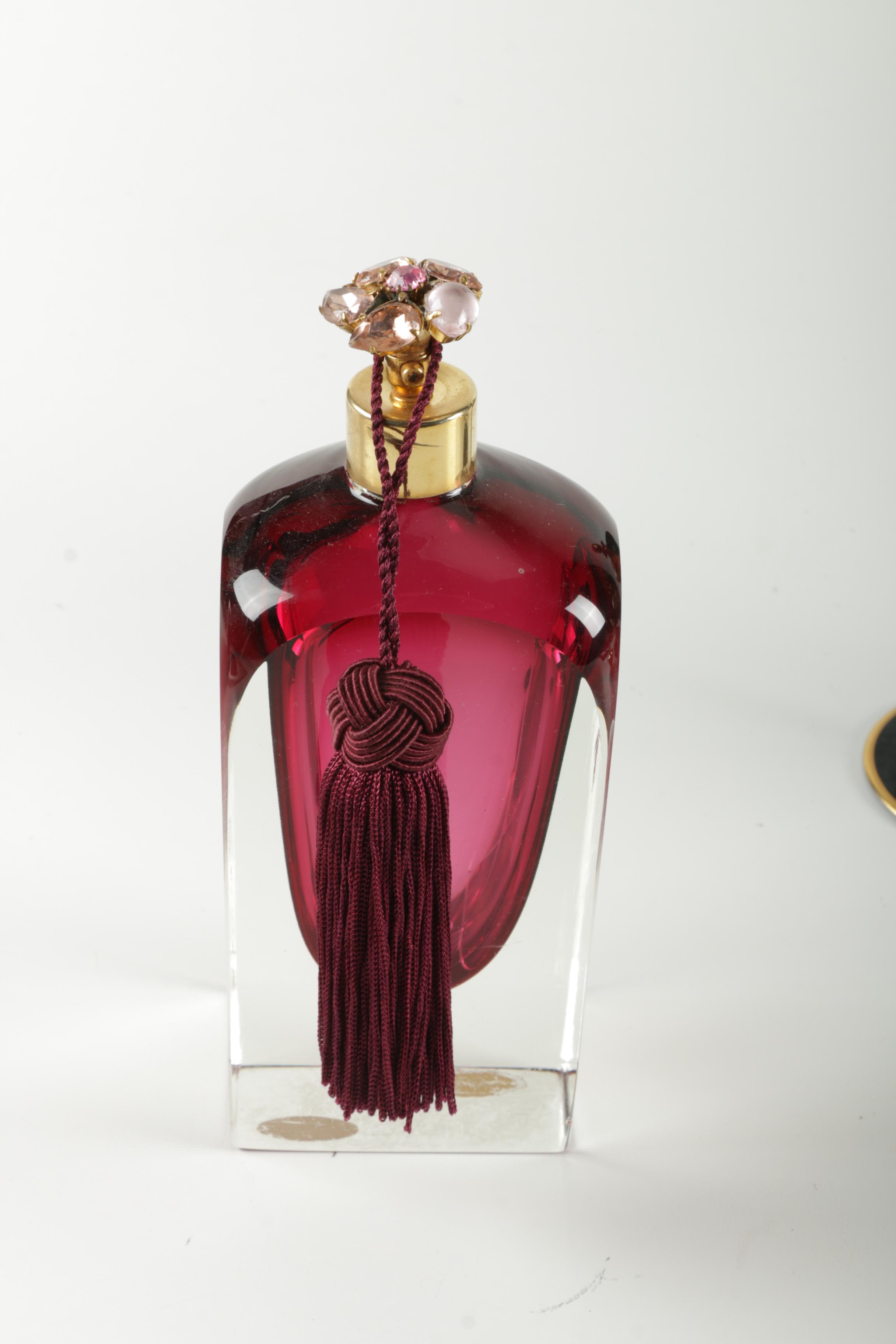 Vintage Scent Bottles and Vanity Items