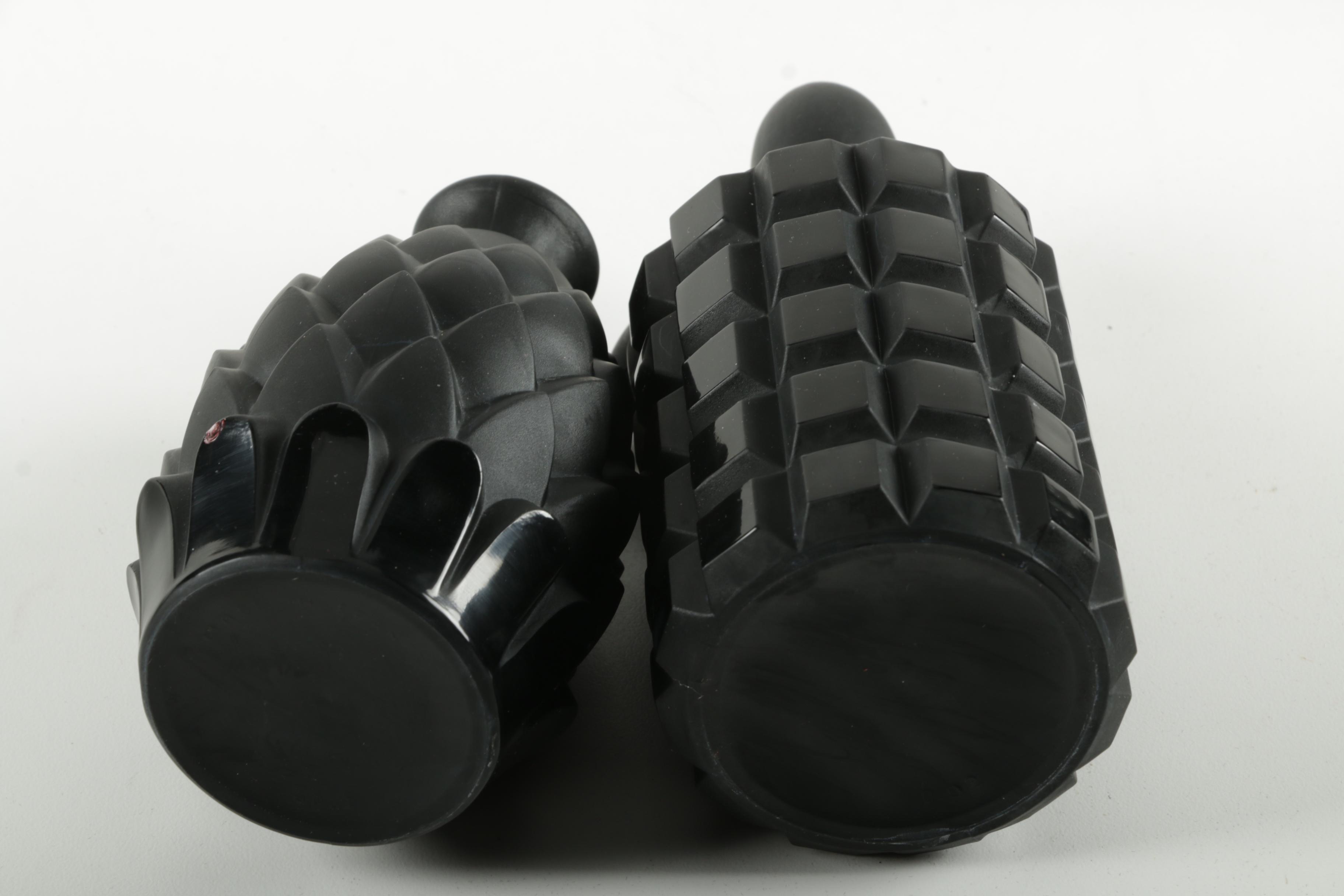 Black Decor Including Vases