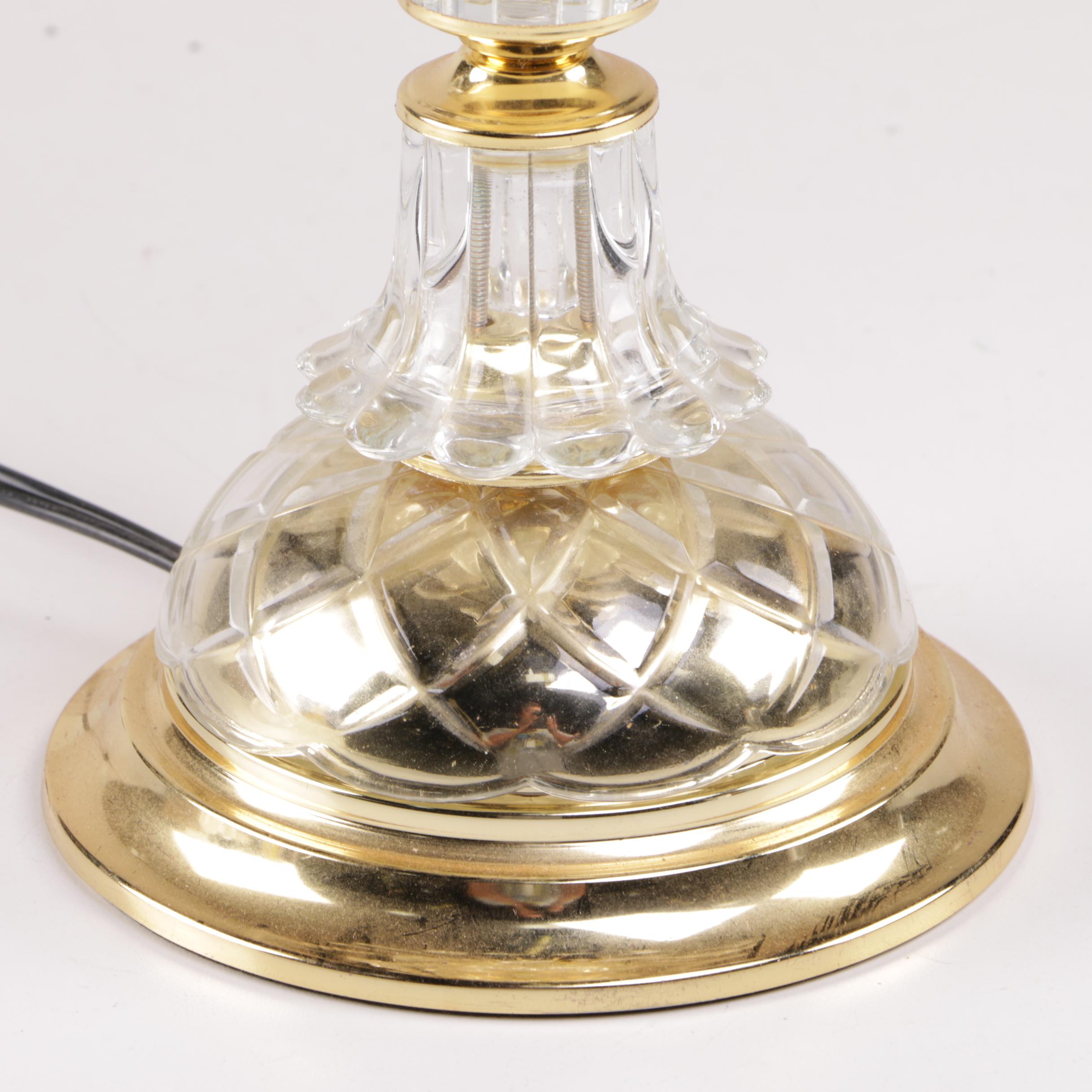 Crystal Chandelier Drop Table Lamp