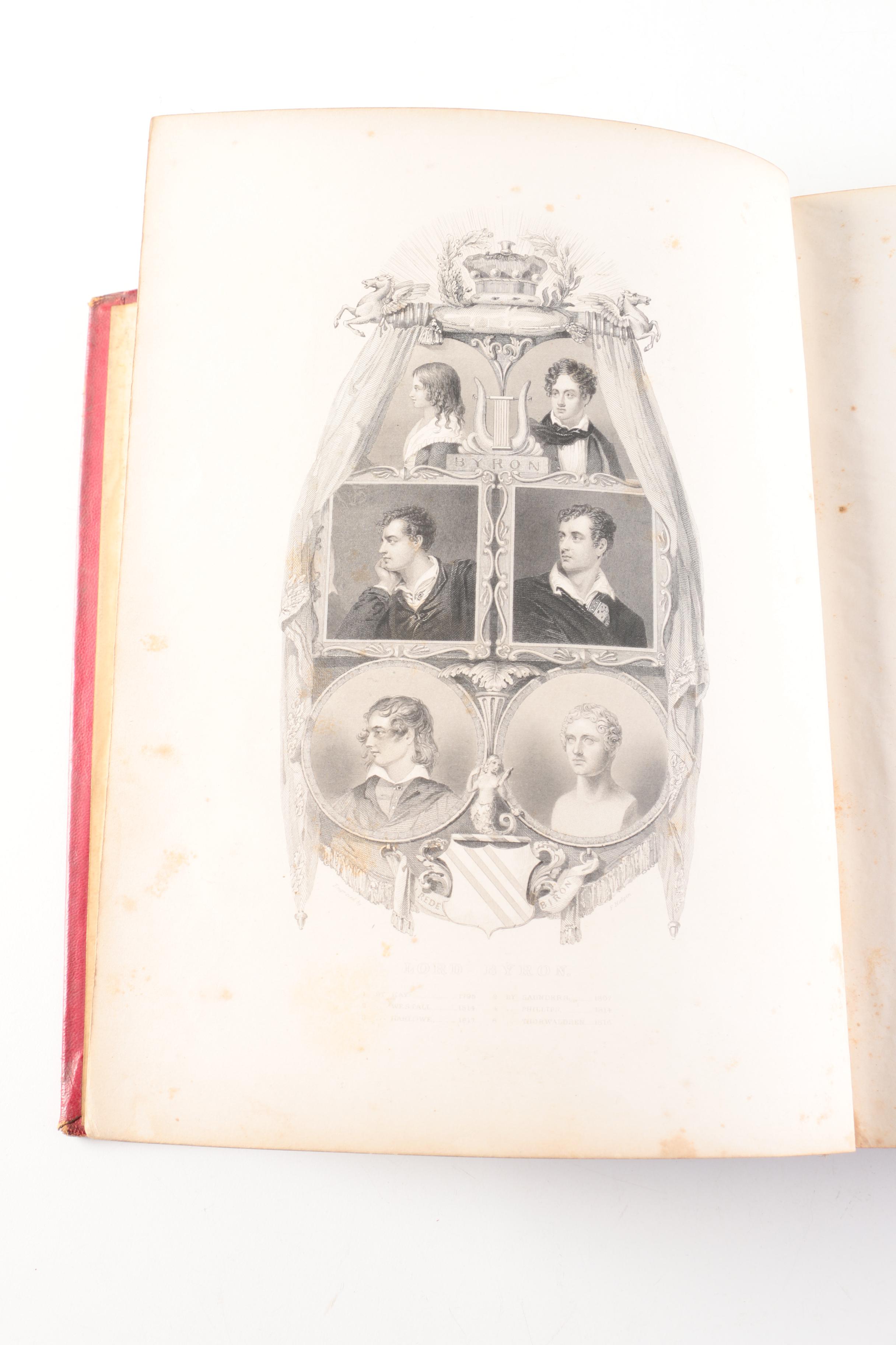 1849 "The Byron Gallery of Engravings" Illustrations of Lord Byron's Poetry